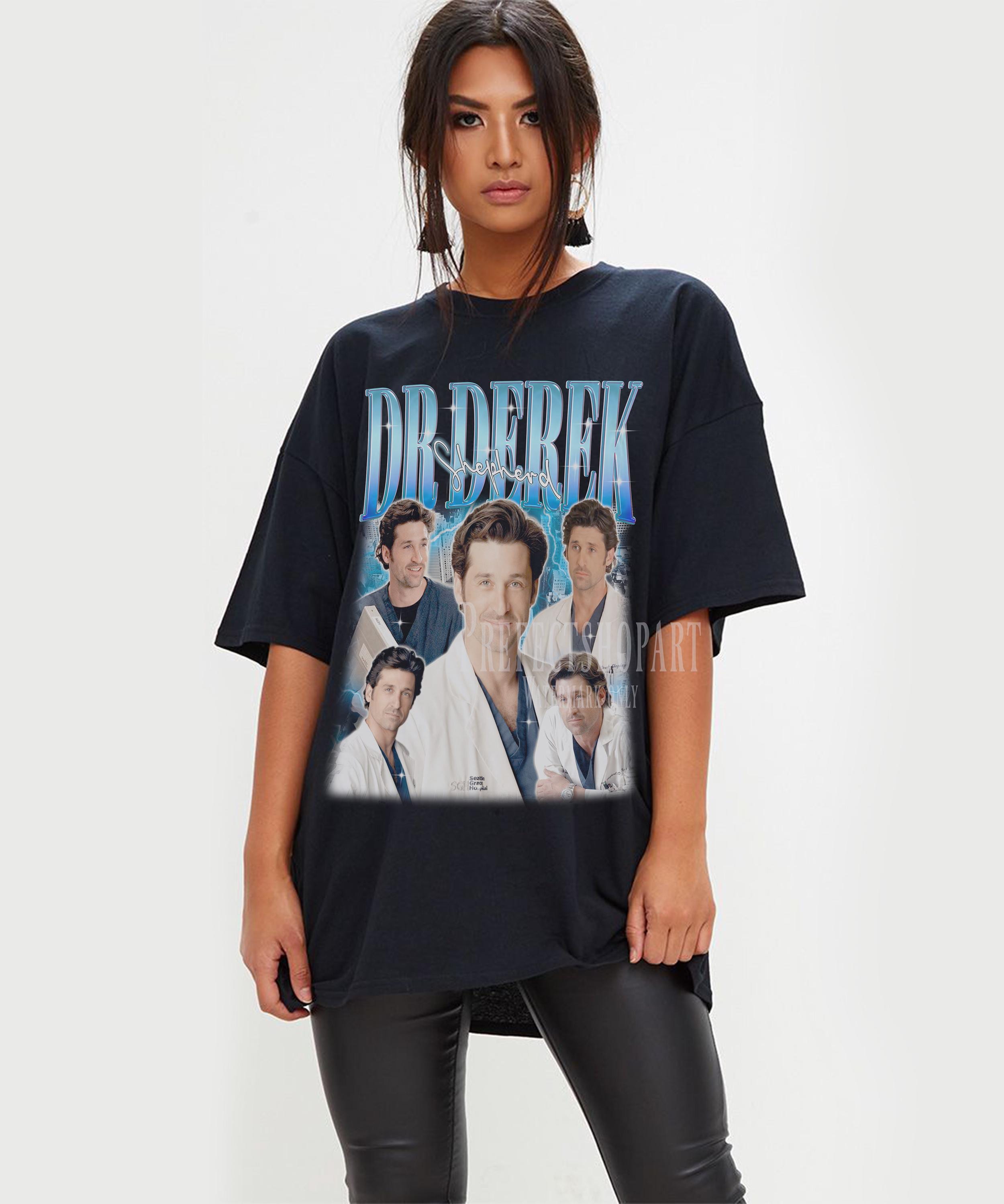 Best Grey's Anatomy Gifts: Derek Shepherd Fan T-Shirts & Merch