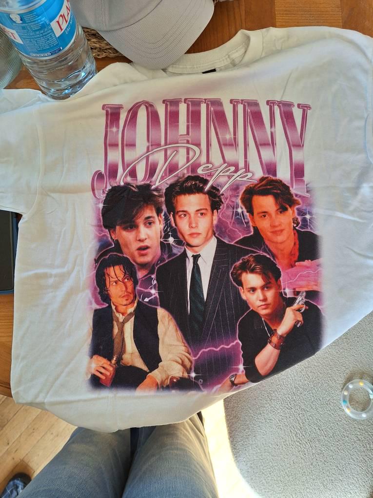 Customer review photo - Johnny Depp Retro Shirt