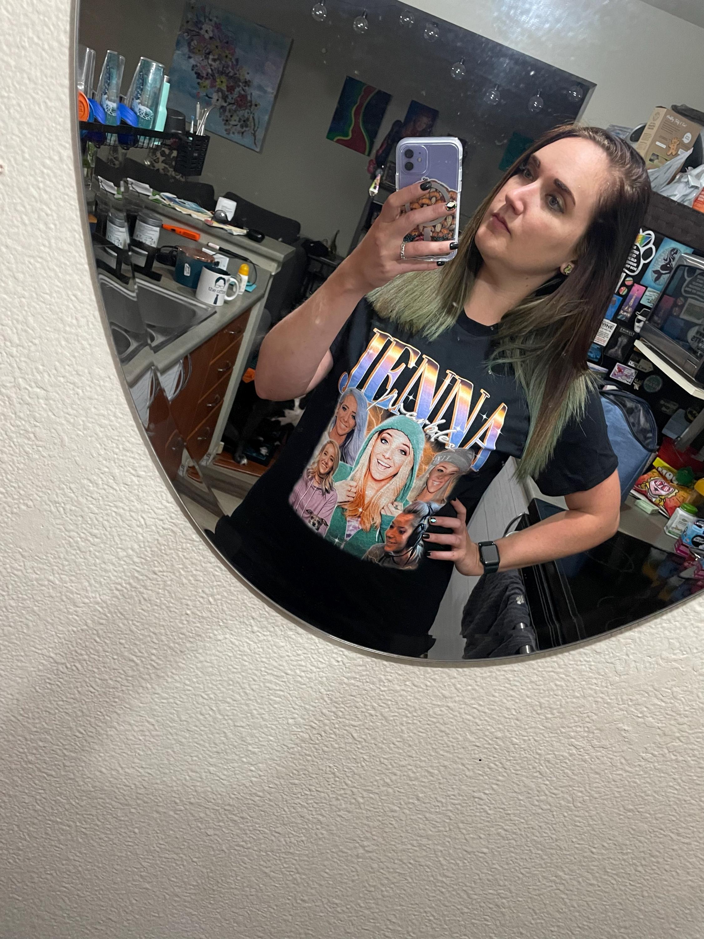 Customer review photo - JENNA MARBLES Retro T-shirt - Jenna Marbles Homage Tees