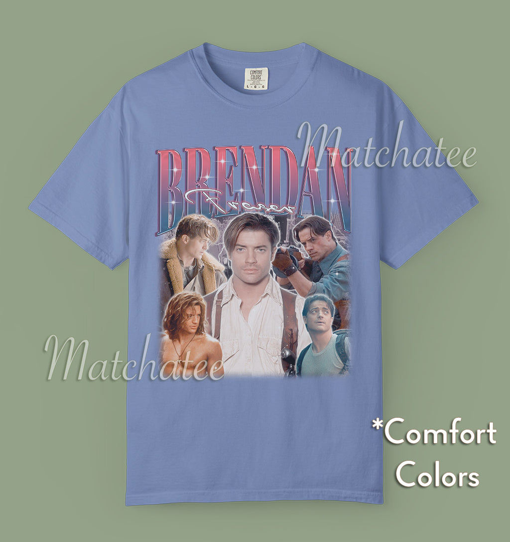 Brendan Fraser — Washed Denim