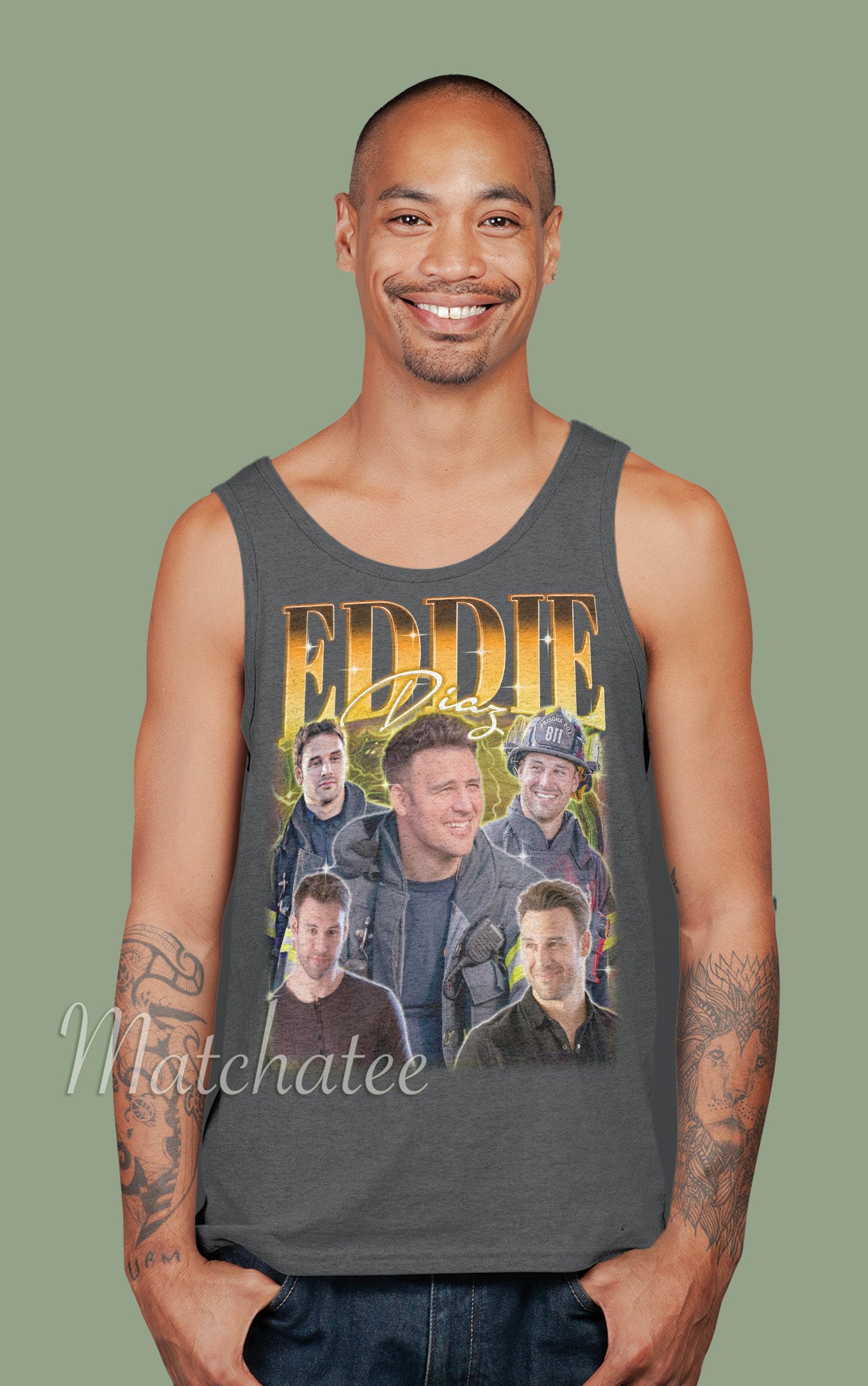 Eddie Diaz 2copy Tank Top