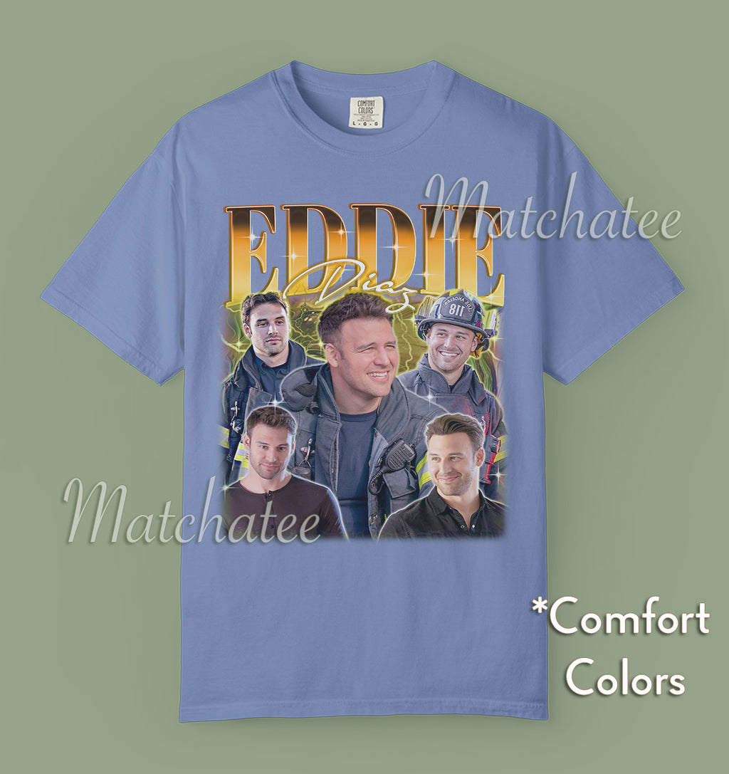 Eddie Diaz — Washed Denim