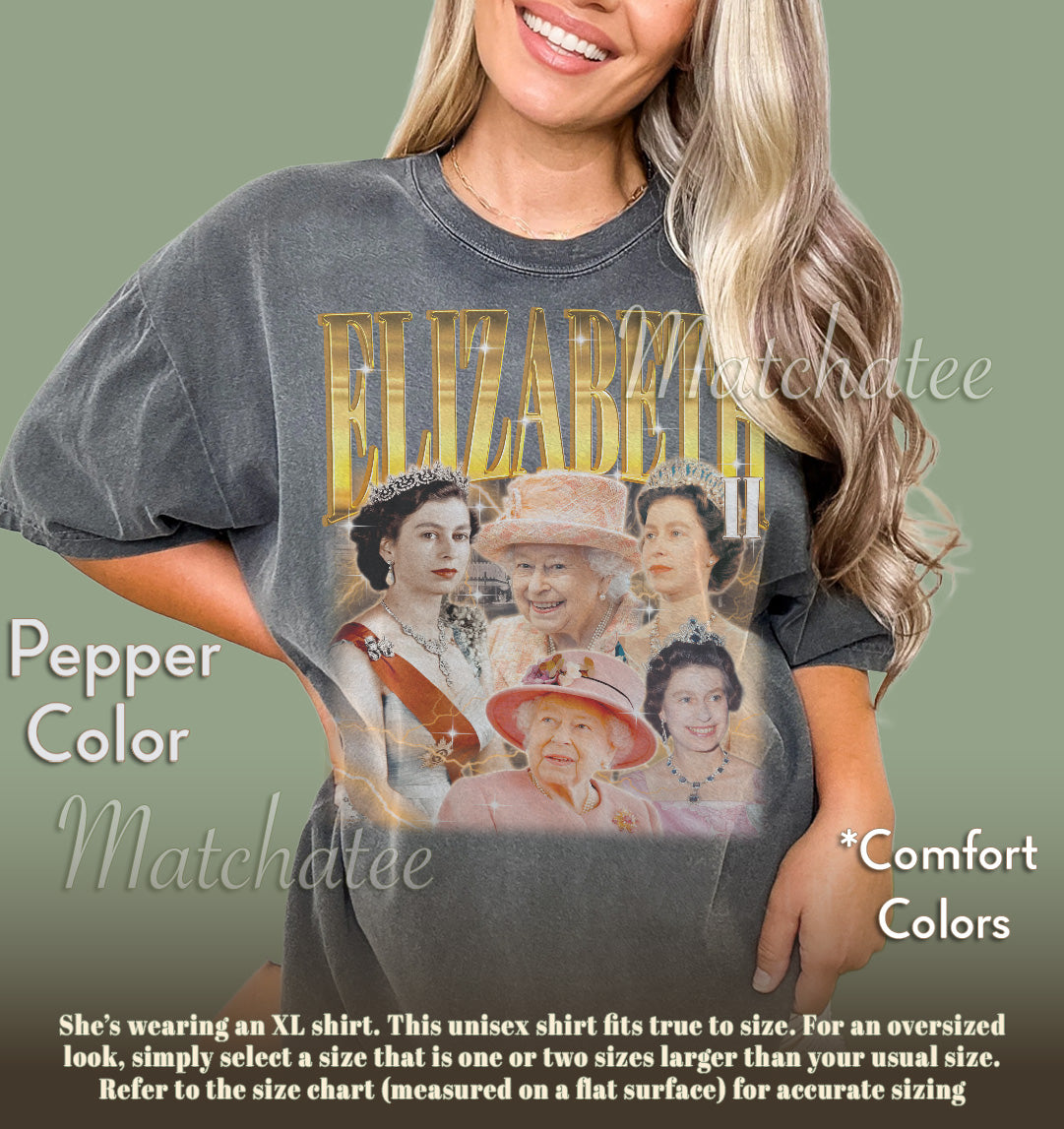 QUEEN ELIZABETH II Retro Shirt