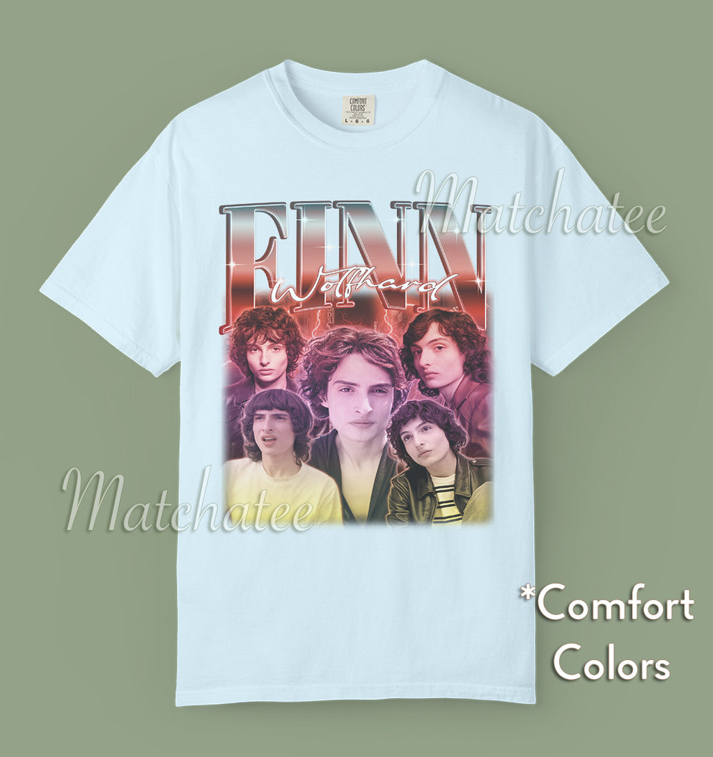 Finn Wolfhard — Light Blue - Chambray