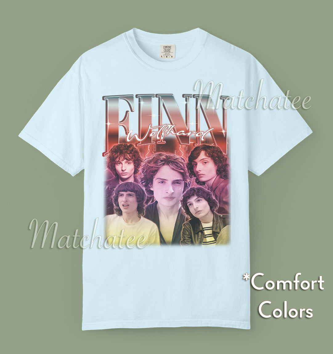 Finn Wolfhard — Light Blue - Chambray