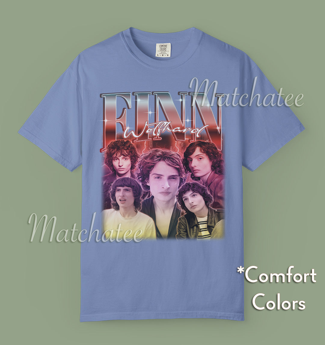 Finn Wolfhard — Washed Denim