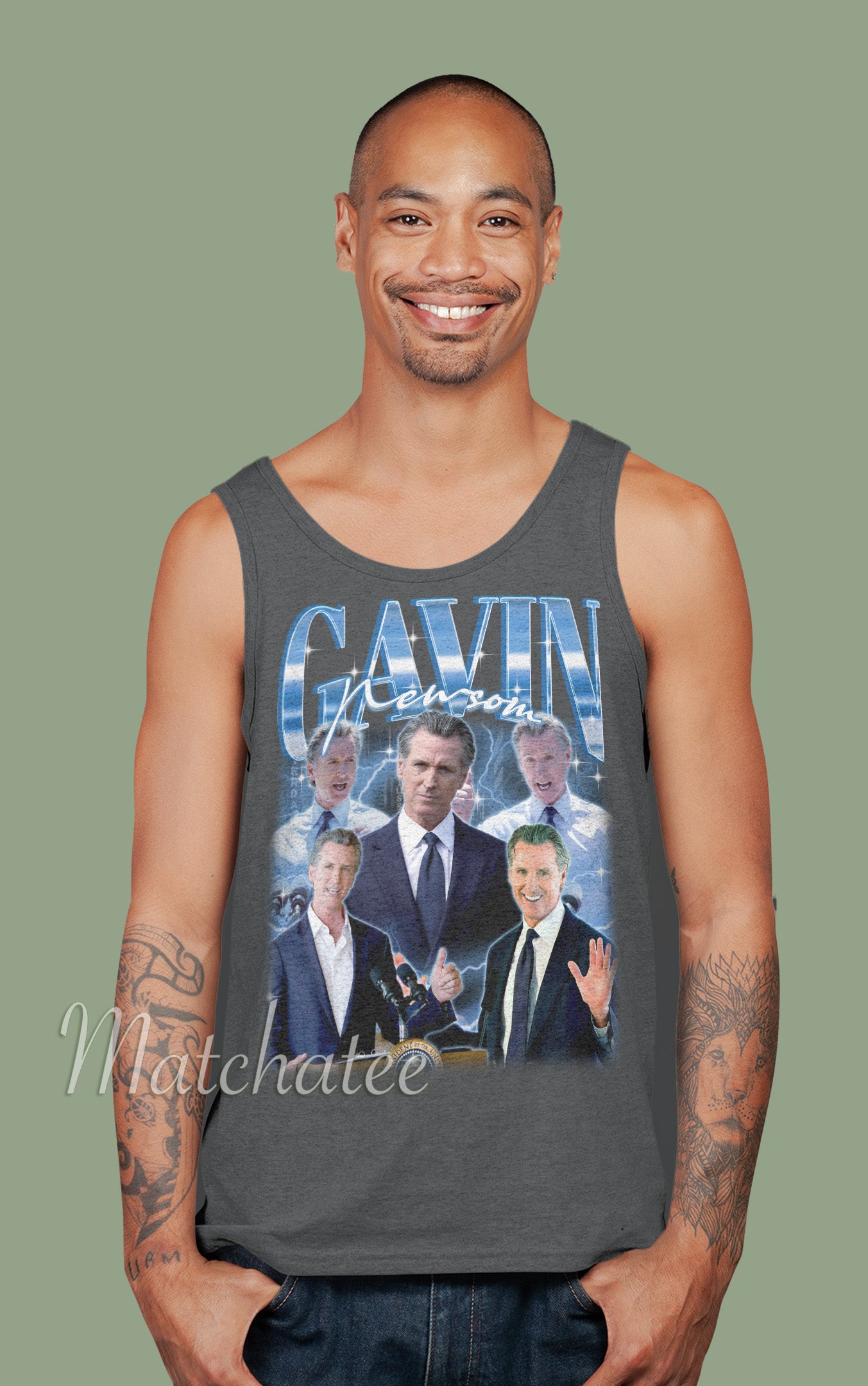 Gavin Newsom Tank Top