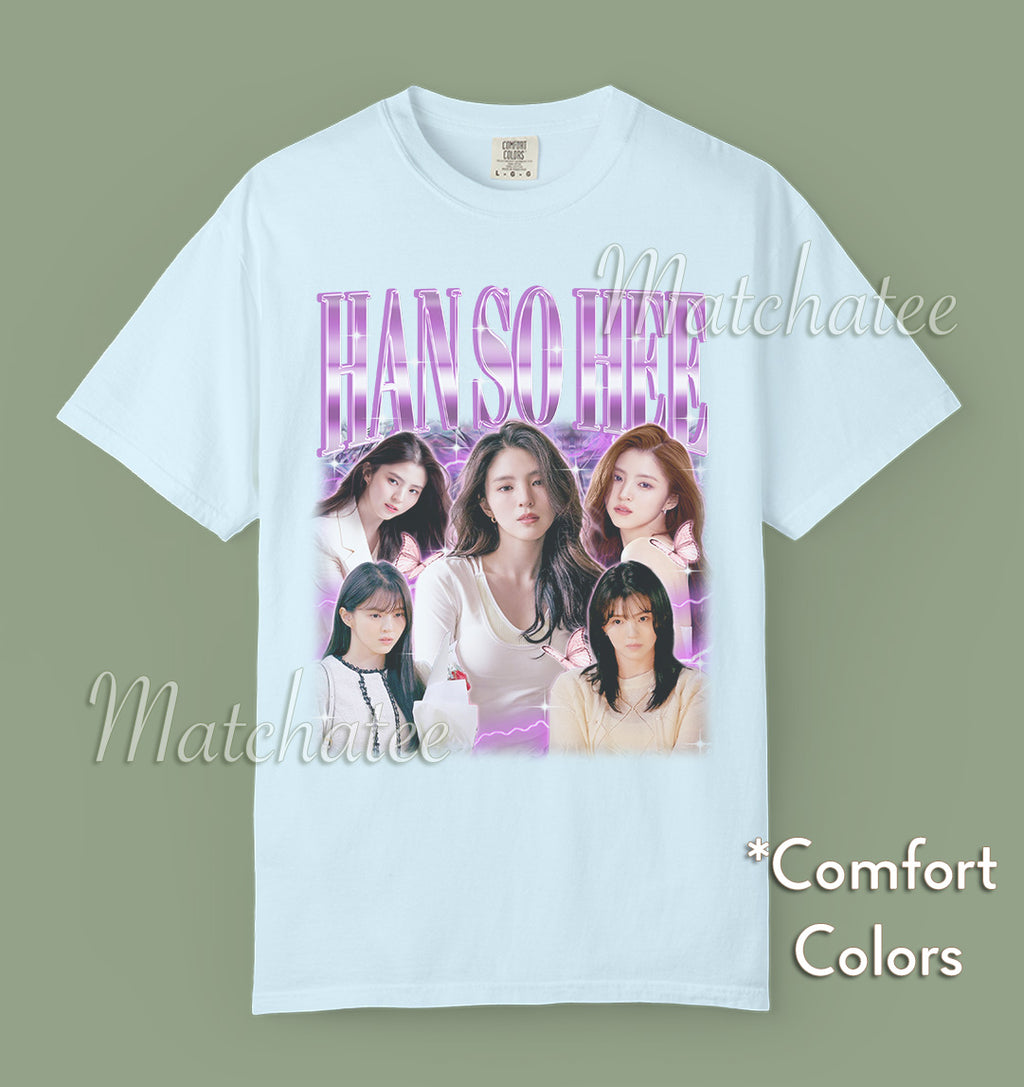 Han So Hee — Light Blue - Chambray