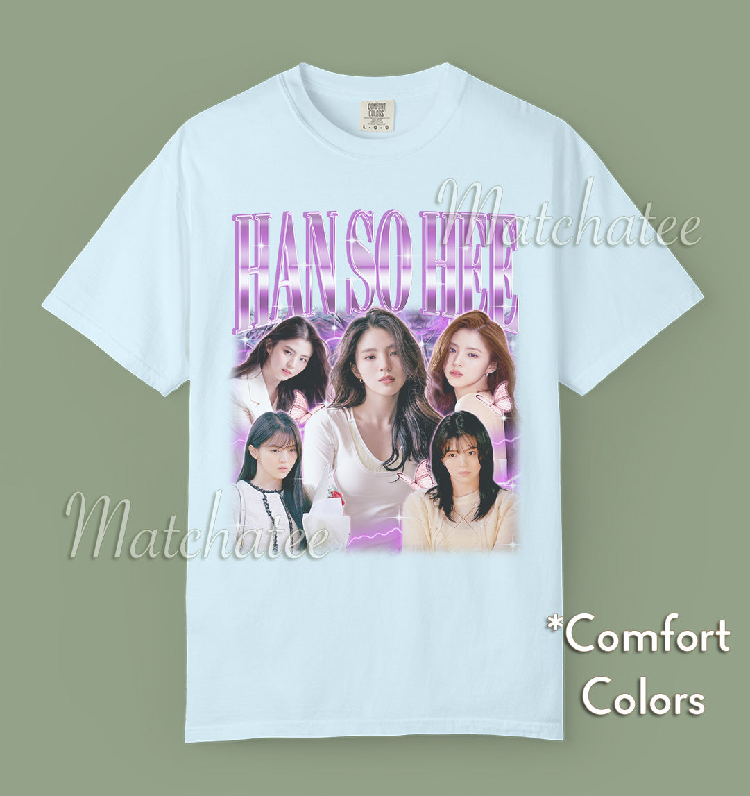 Han So Hee — Light Blue - Chambray