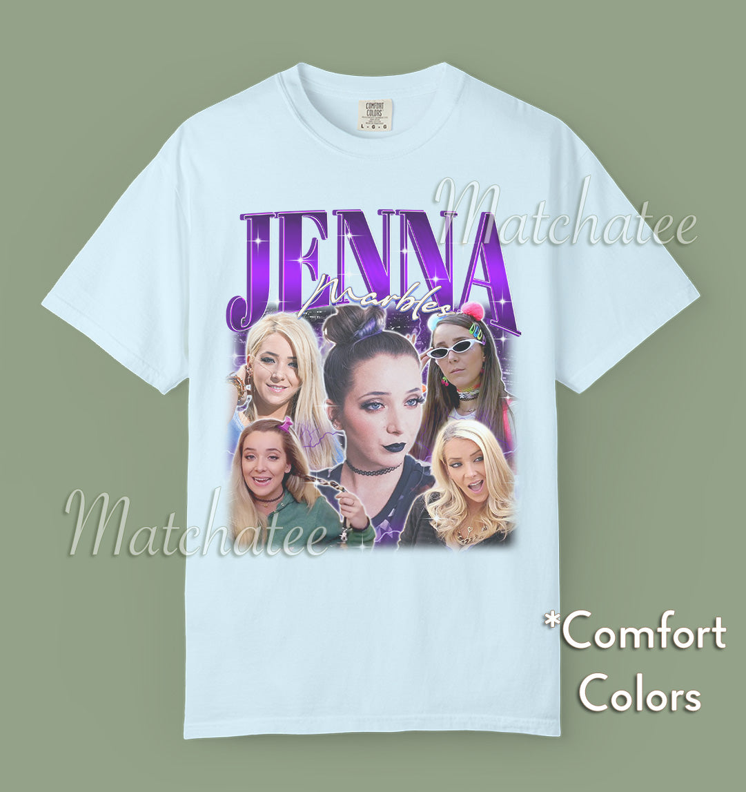Jenna Marbles — Light Blue - Chambray