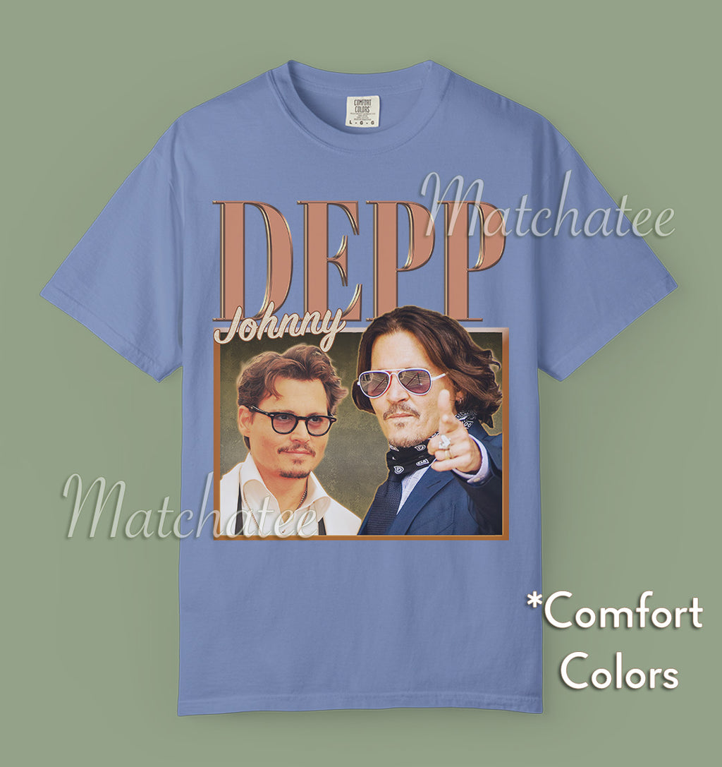 Johnnydepp — Washed Denim
