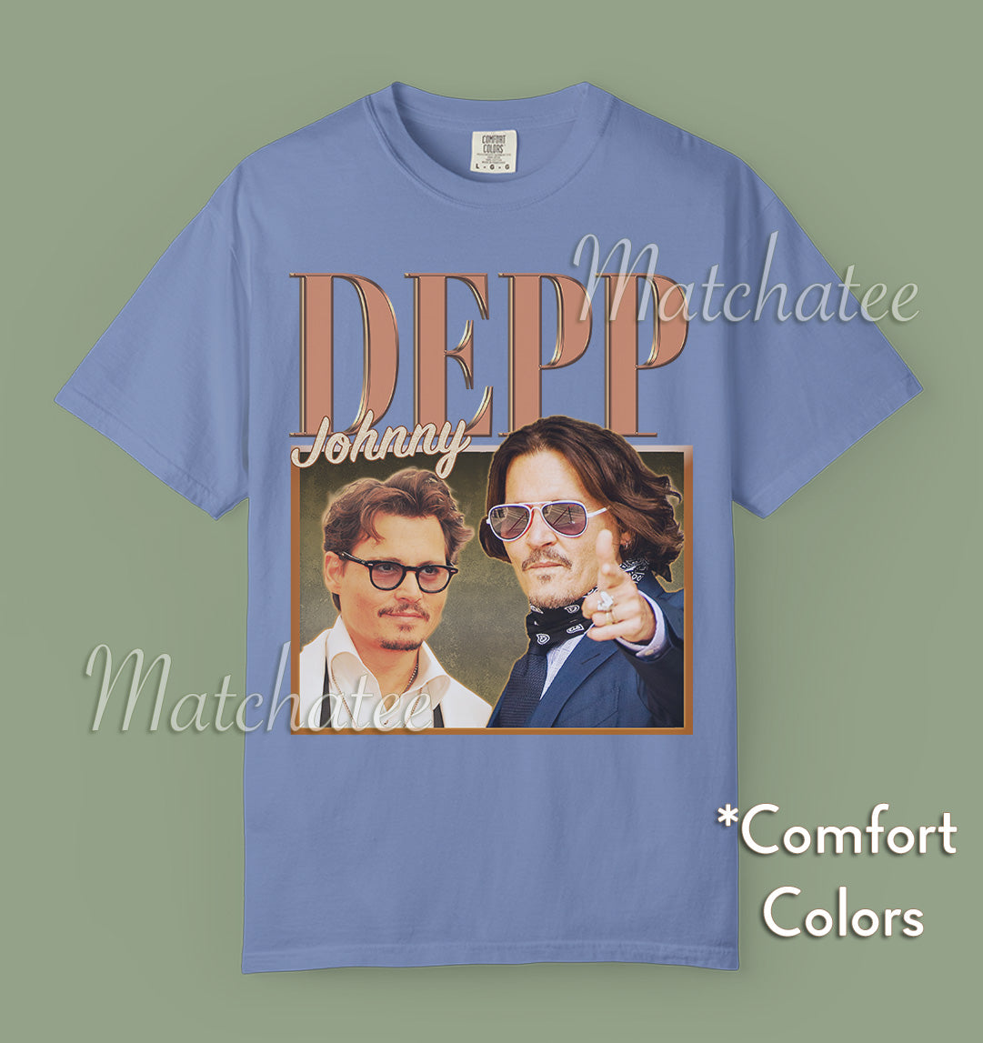 Johnnydepp — Washed Denim