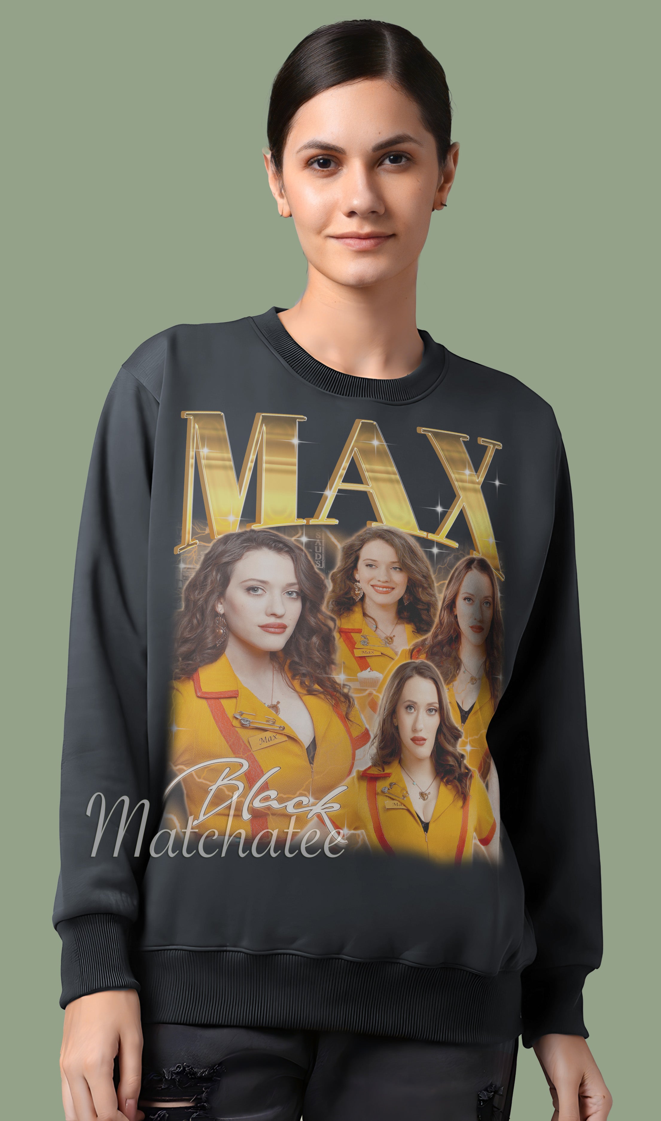 Max Black Sweatshirt