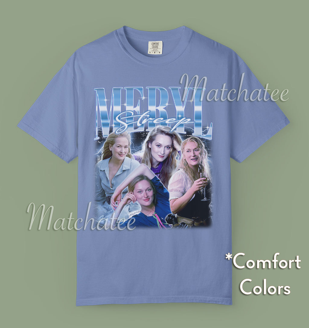 Meryl Streep — Washed Denim