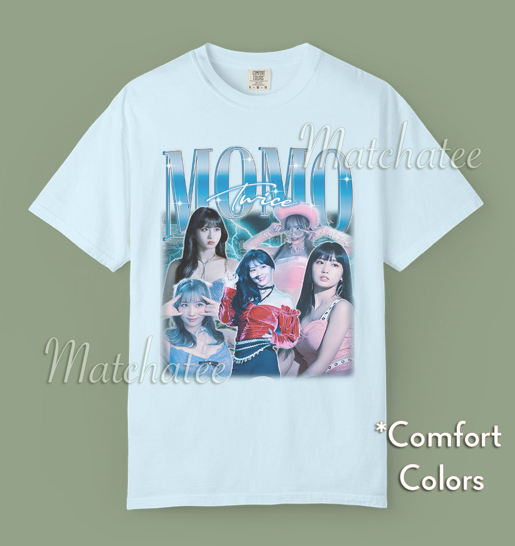 Momo Twice — Light Blue - Chambray