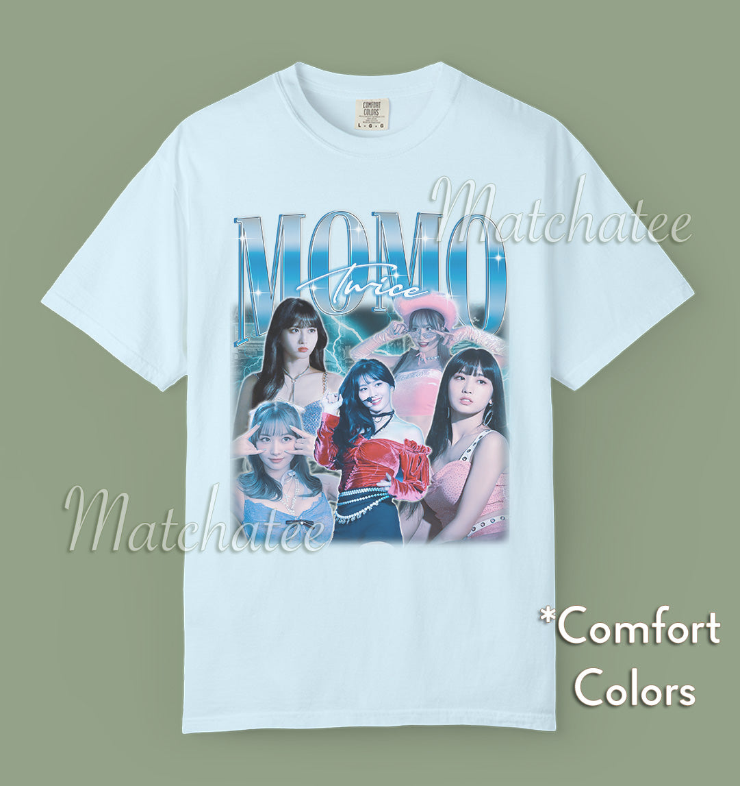 Momo Twice — Light Blue - Chambray