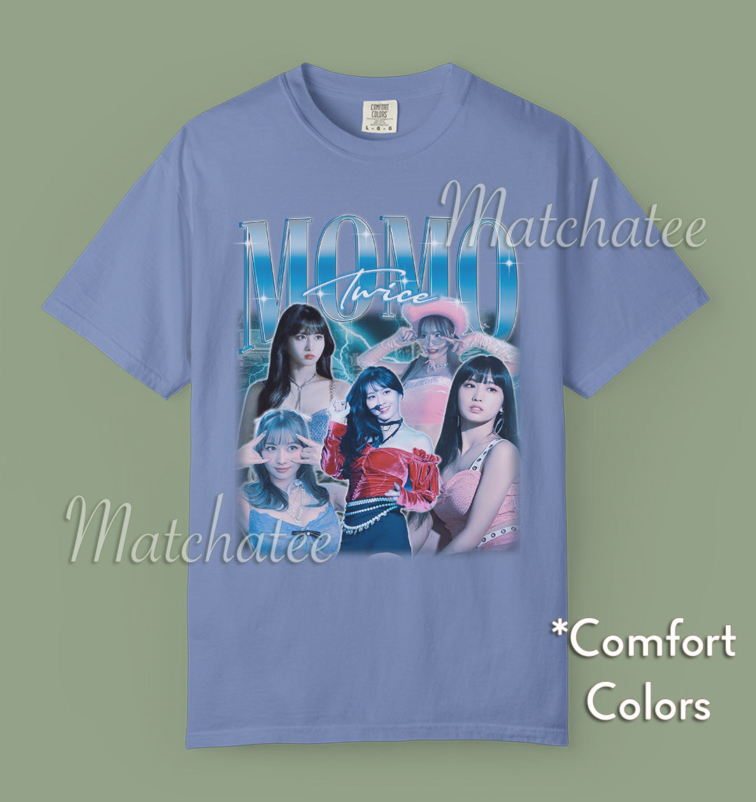 Momo Twice — Washed Denim