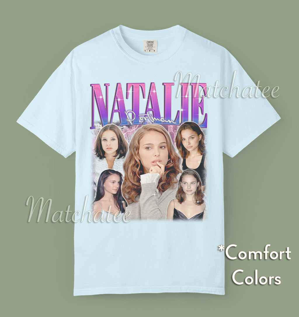 Natalie Portman — Light Blue - Chambray