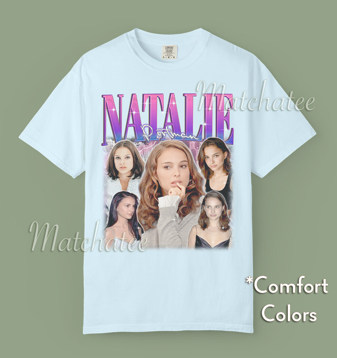 Natalie Portman — Light Blue - Chambray