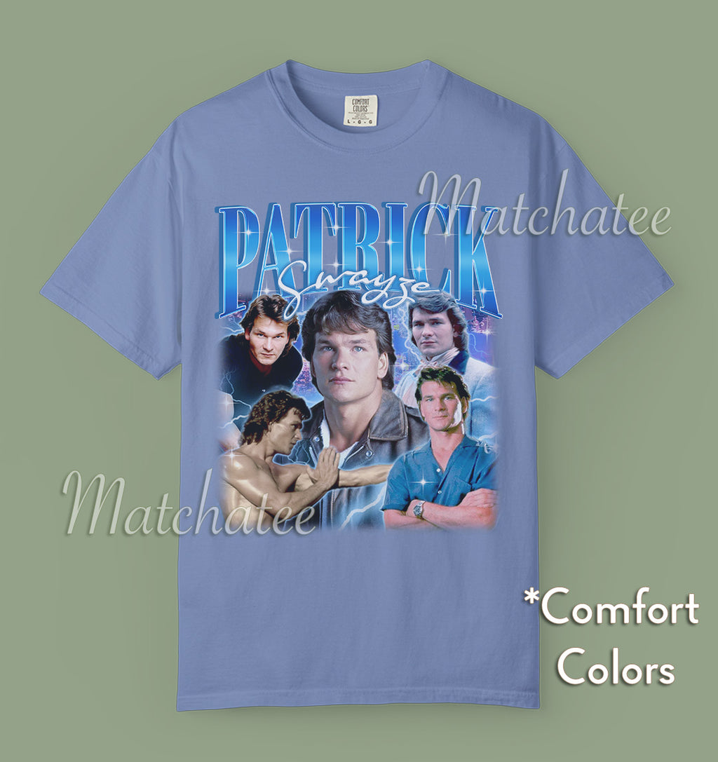 Patrick Swayze — Washed Denim
