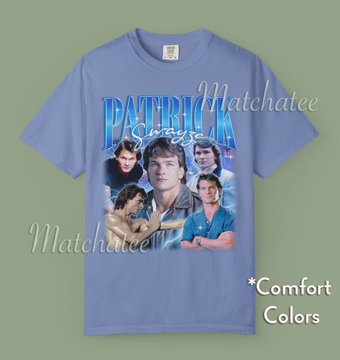 Patrick Swayze — Washed Denim