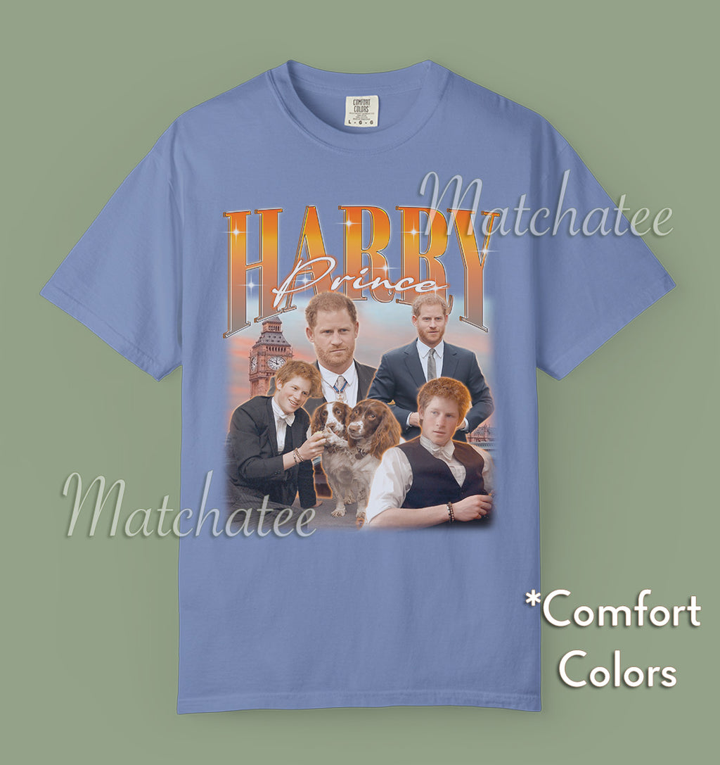 Prince Harry — Washed Denim