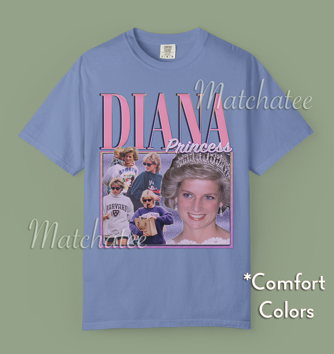 Princess Diana — Washed Denim