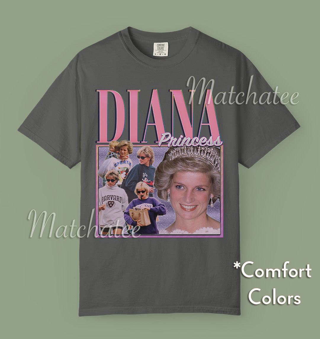 Princess Diana — Charcoal