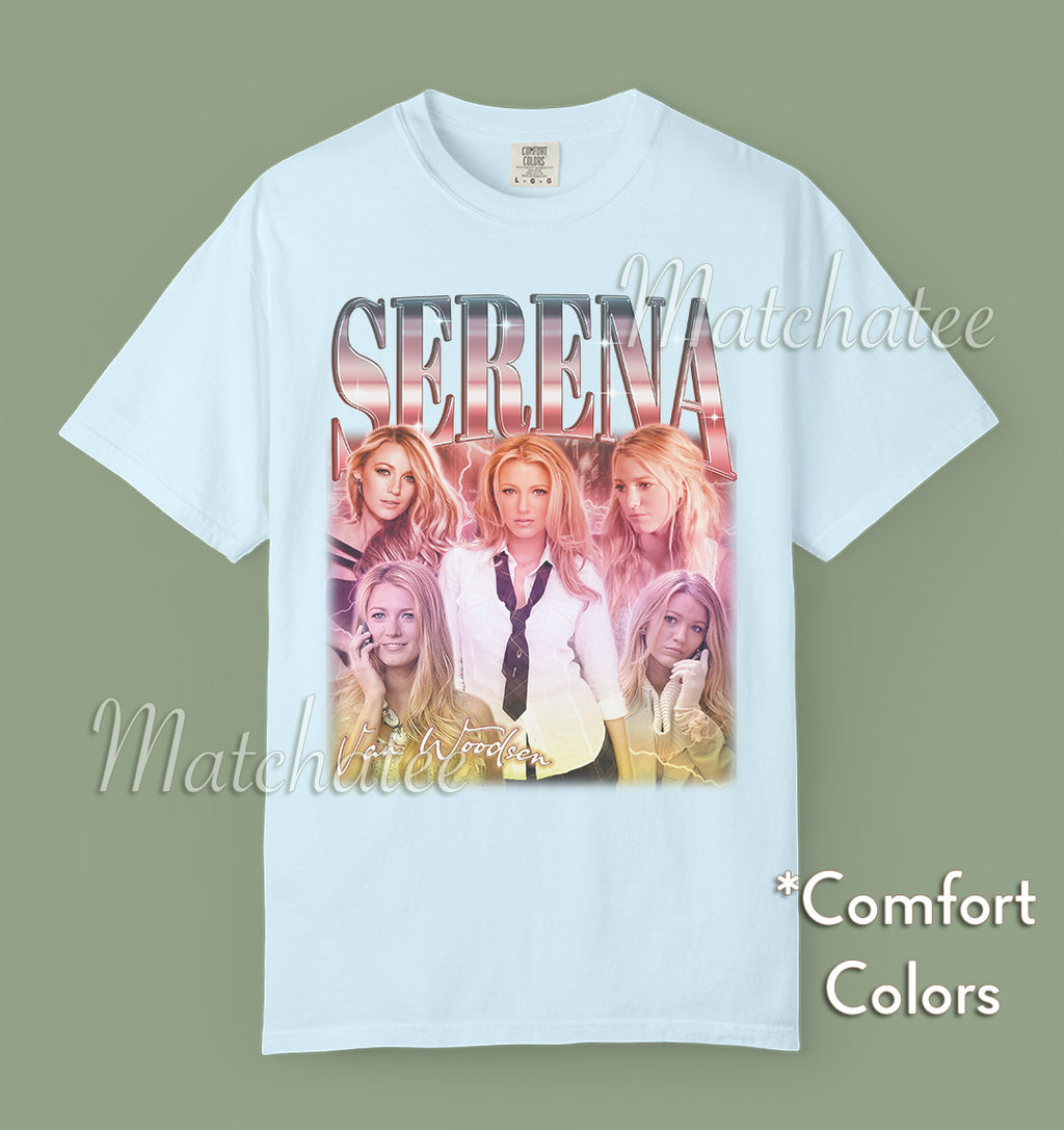 Serena Van Woodsen — Light Blue - Chambray
