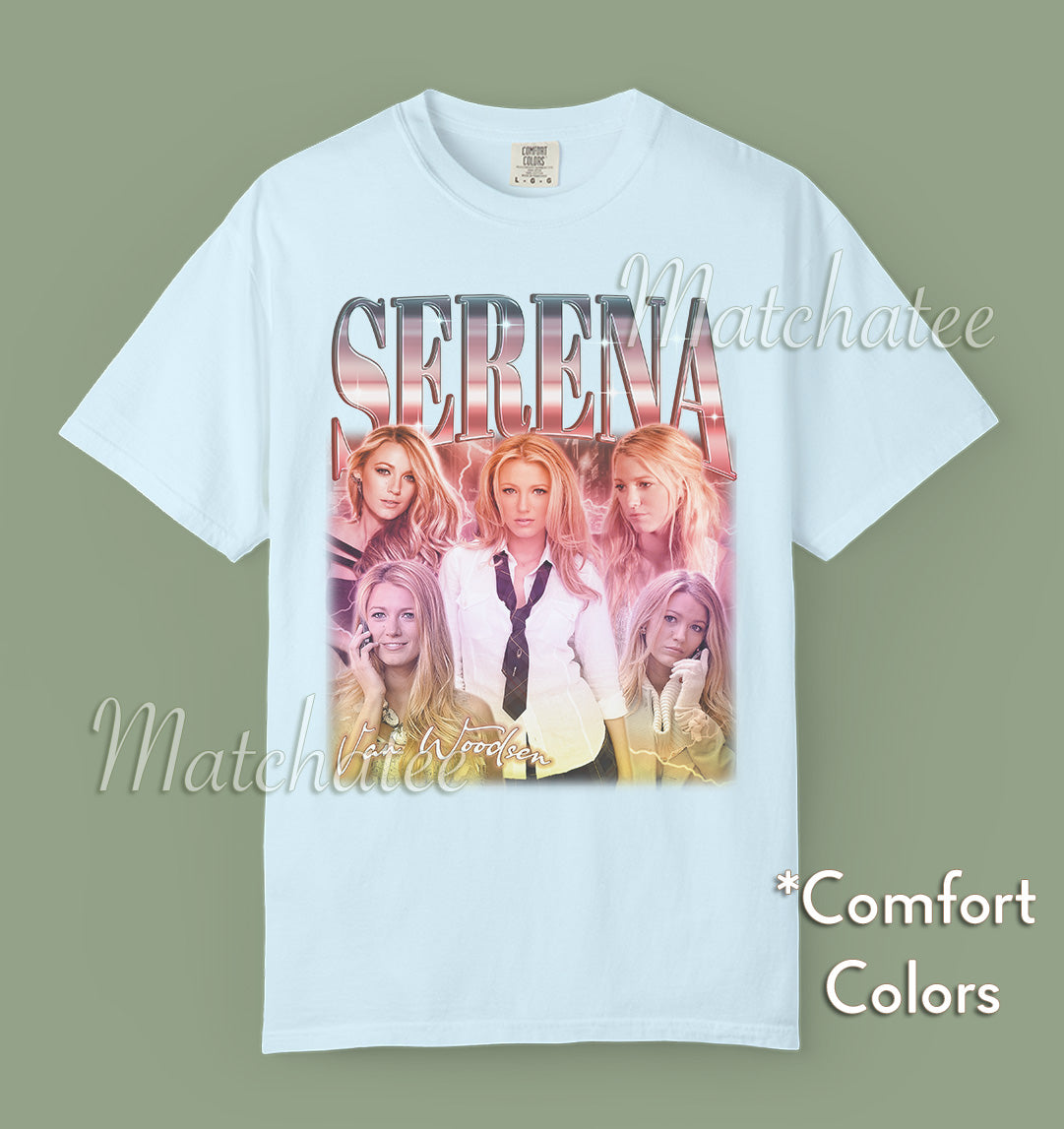 Serena Van Woodsen — Light Blue - Chambray