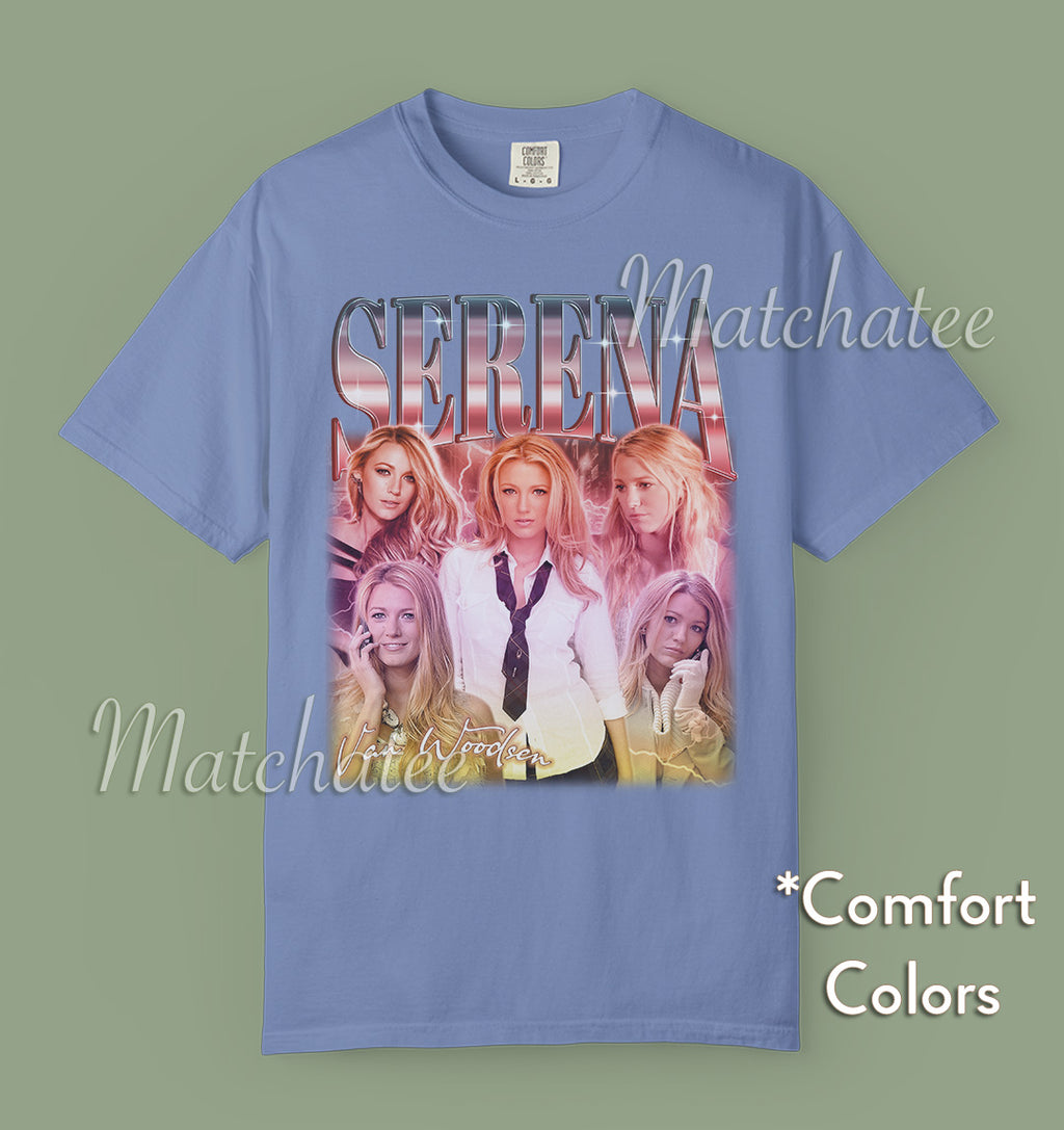 Serena Van Woodsen — Washed Denim