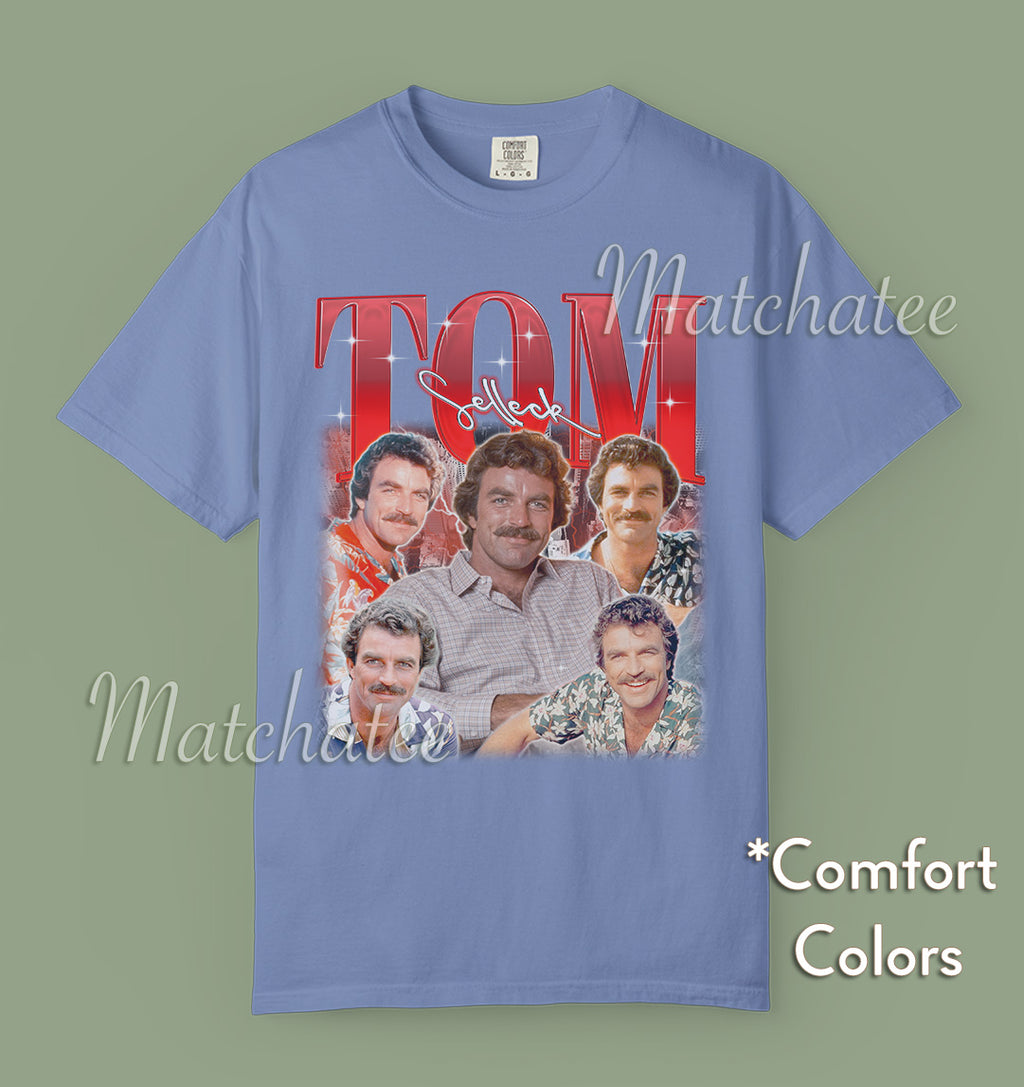 Tom Selleck — Washed Denim
