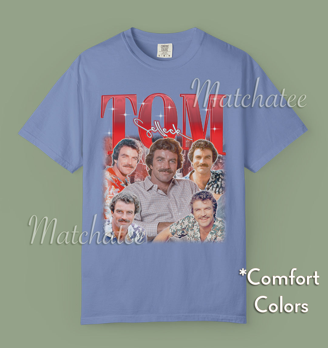 Tom Selleck — Washed Denim