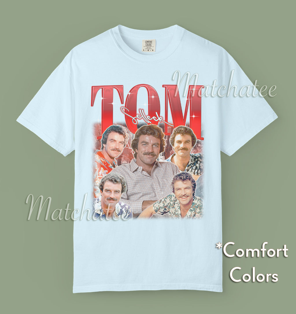 Tom Selleck — Light Blue - Chambray