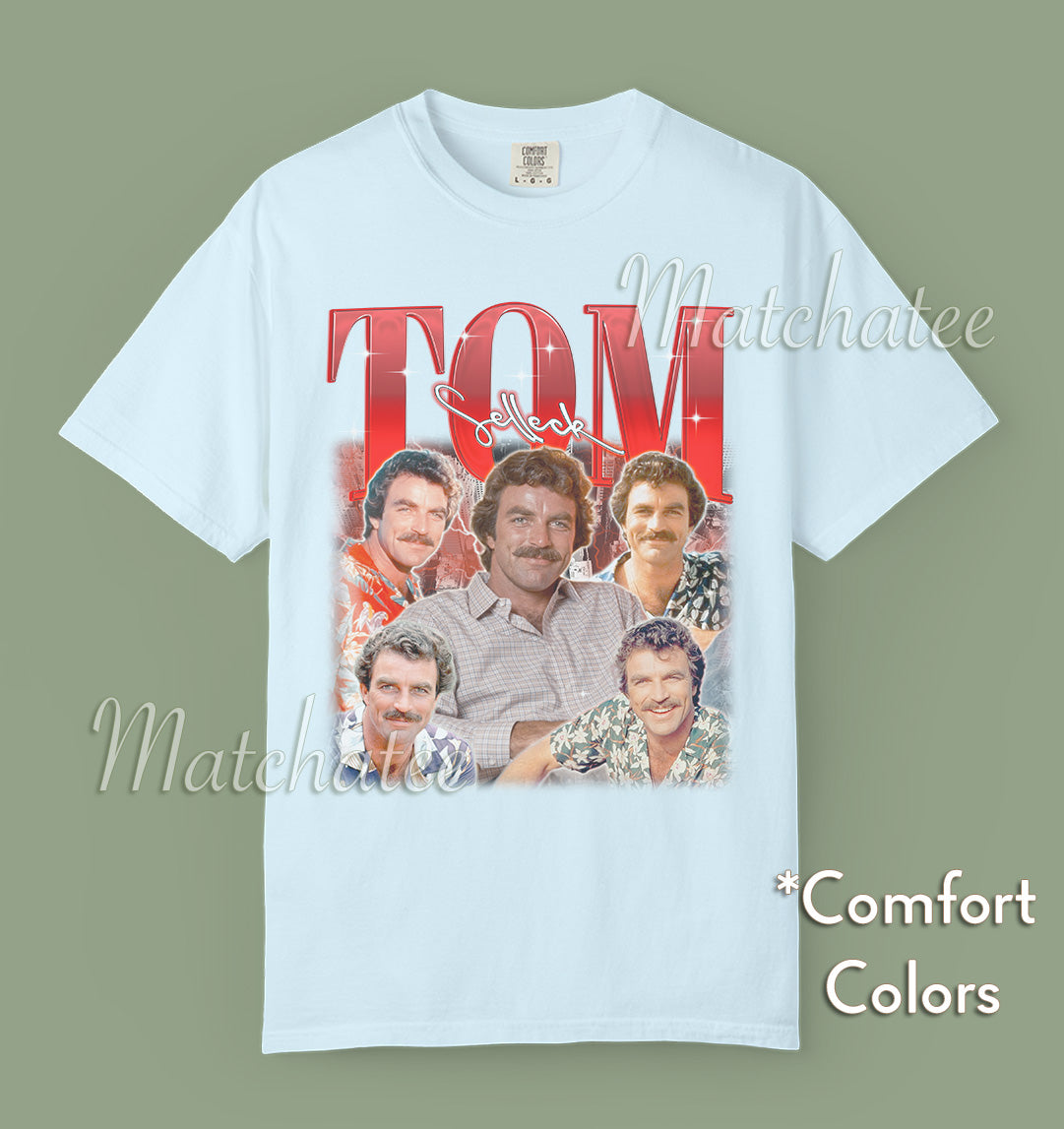 Tom Selleck — Light Blue - Chambray