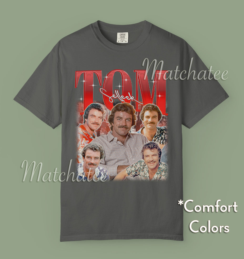 Tom Selleck — Charcoal