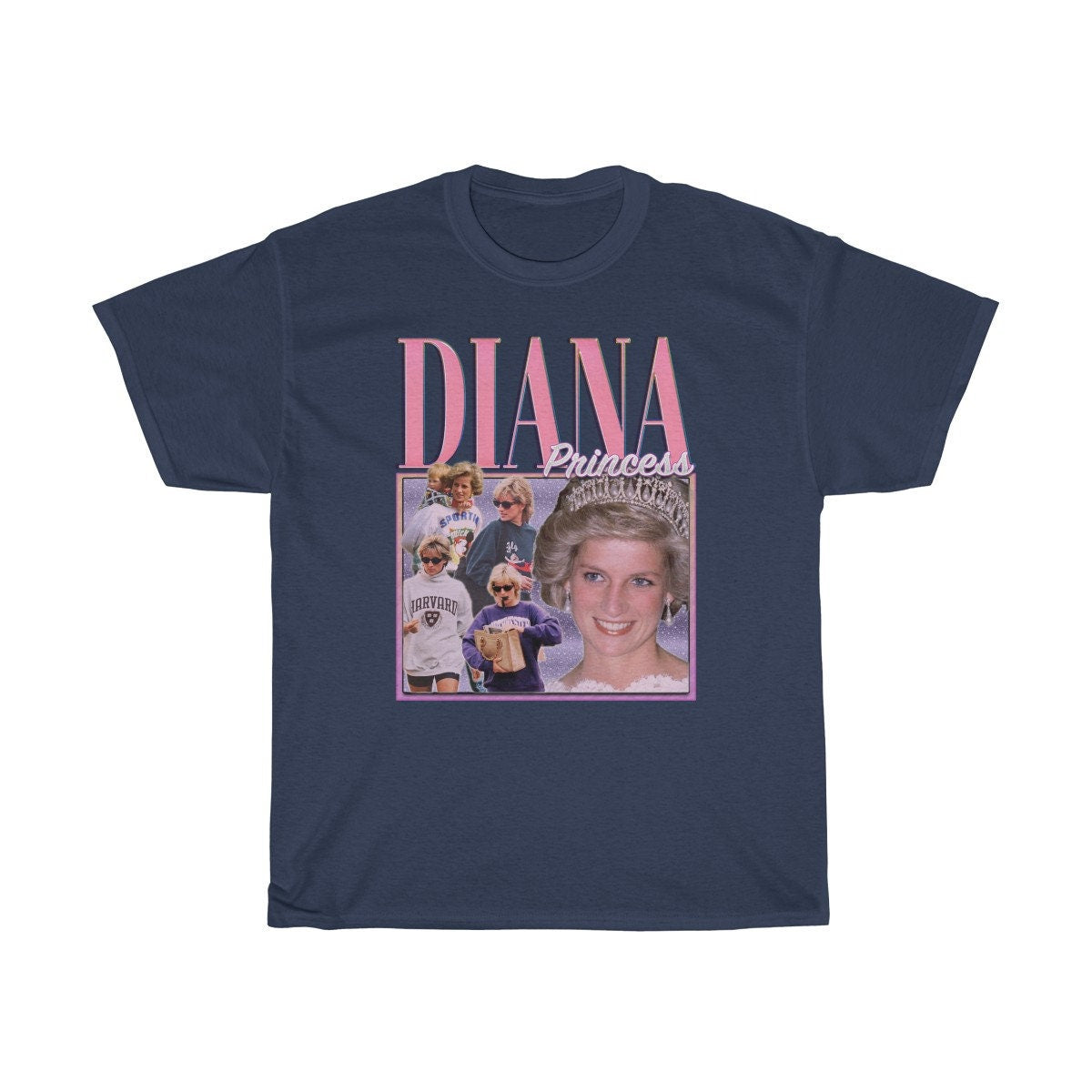 Princess Diana Retro Shirt vintage graphic tee – view 3