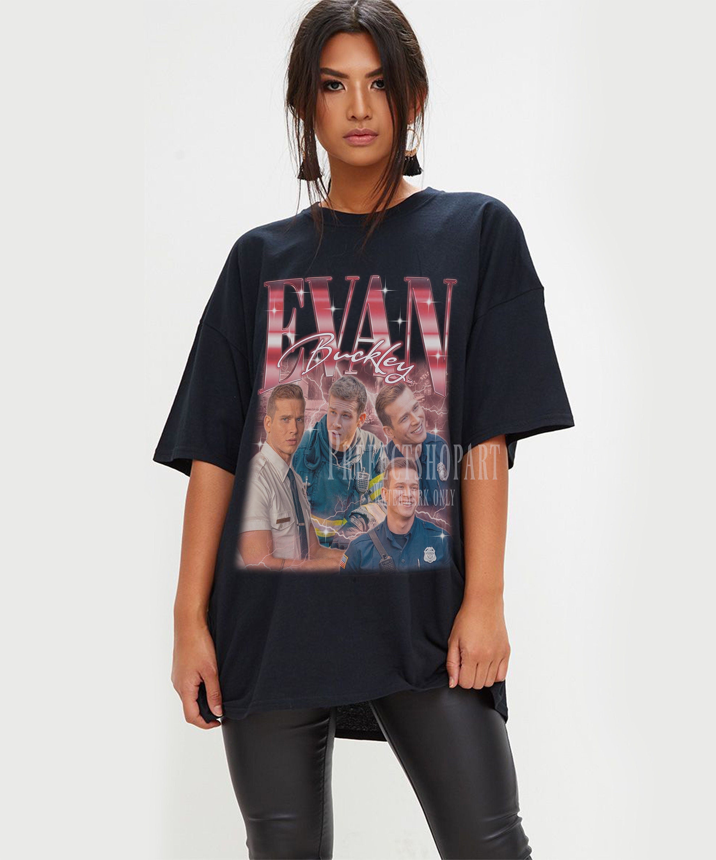 Evan Buckley Retro Shirt vintage graphic tee – The Matcha Tee
