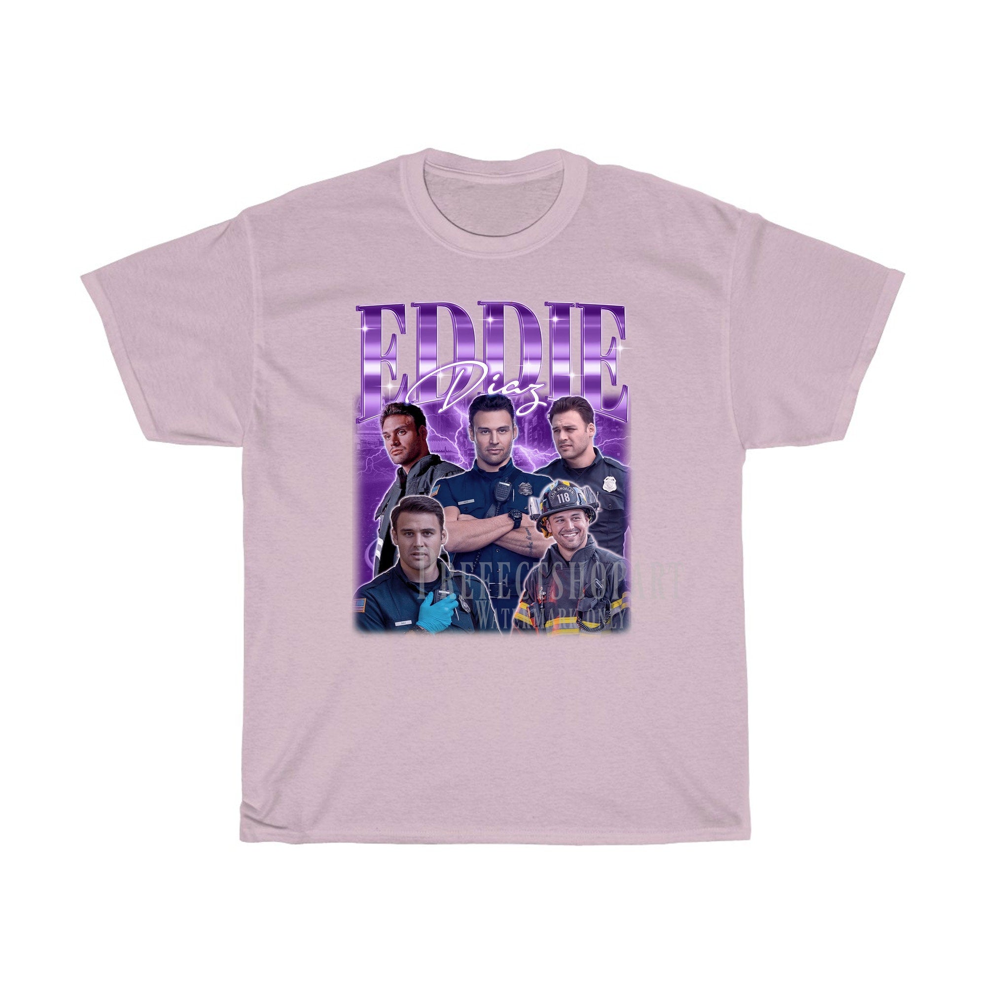 Eddie Diaz Vintage Shirt vintage graphic tee – view 3