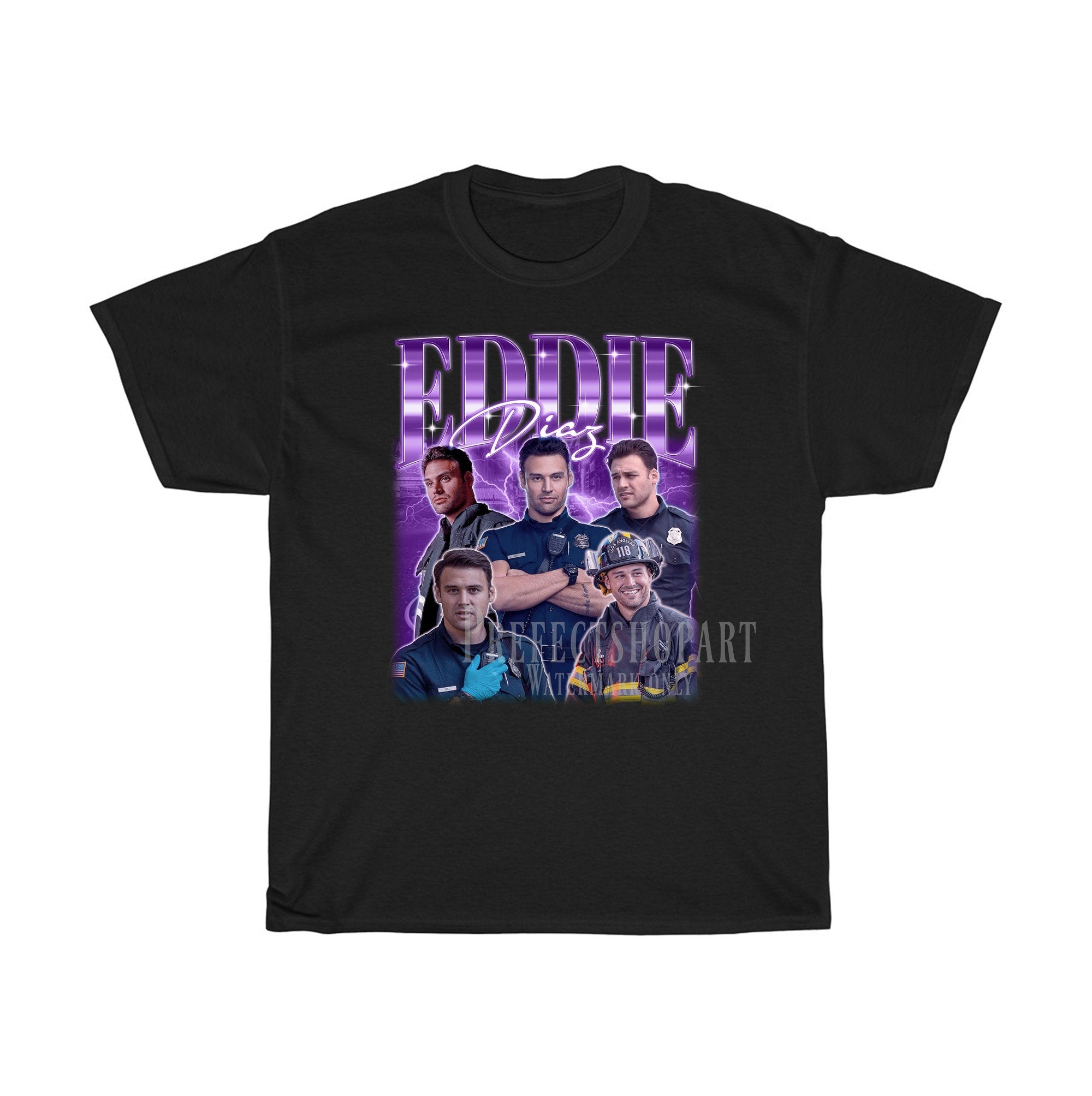 Eddie Diaz Vintage Shirt vintage graphic tee – view 2