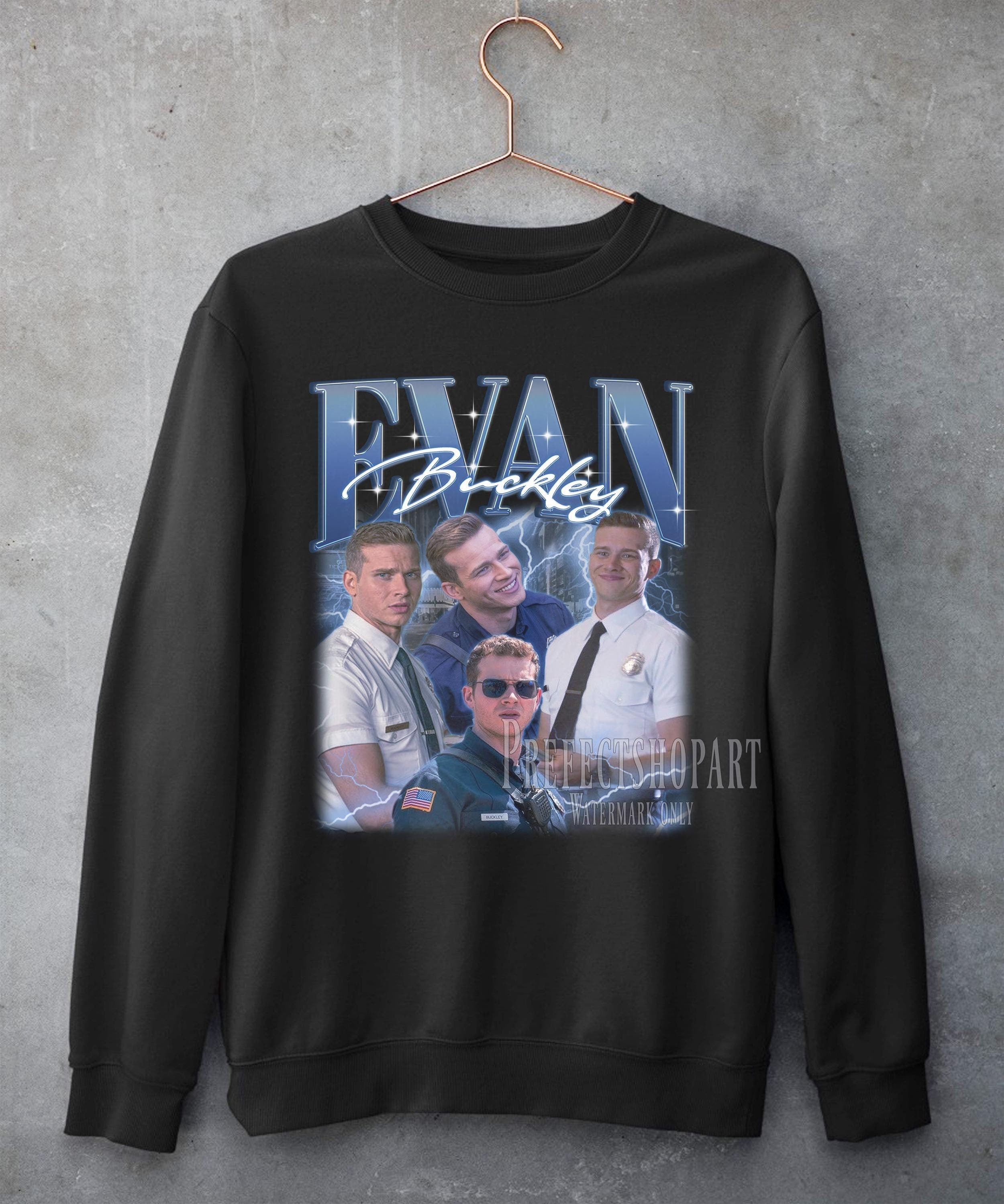 Evan Buckley Retro Sweatshirt vintage sweatshirt – The Matcha Tee