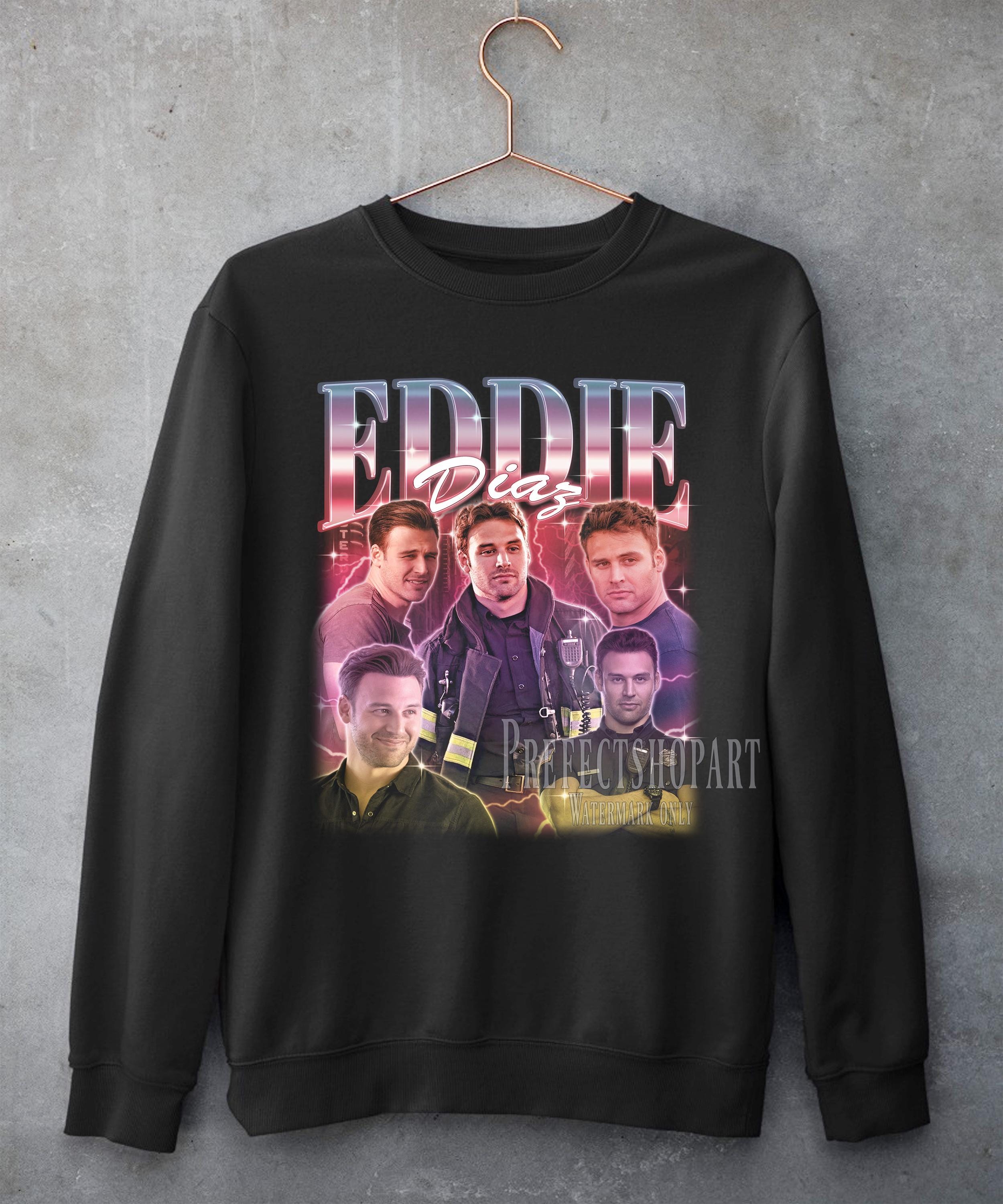 Eddie Diaz Vintage Sweathirt vintage sweatshirt – The Matcha Tee