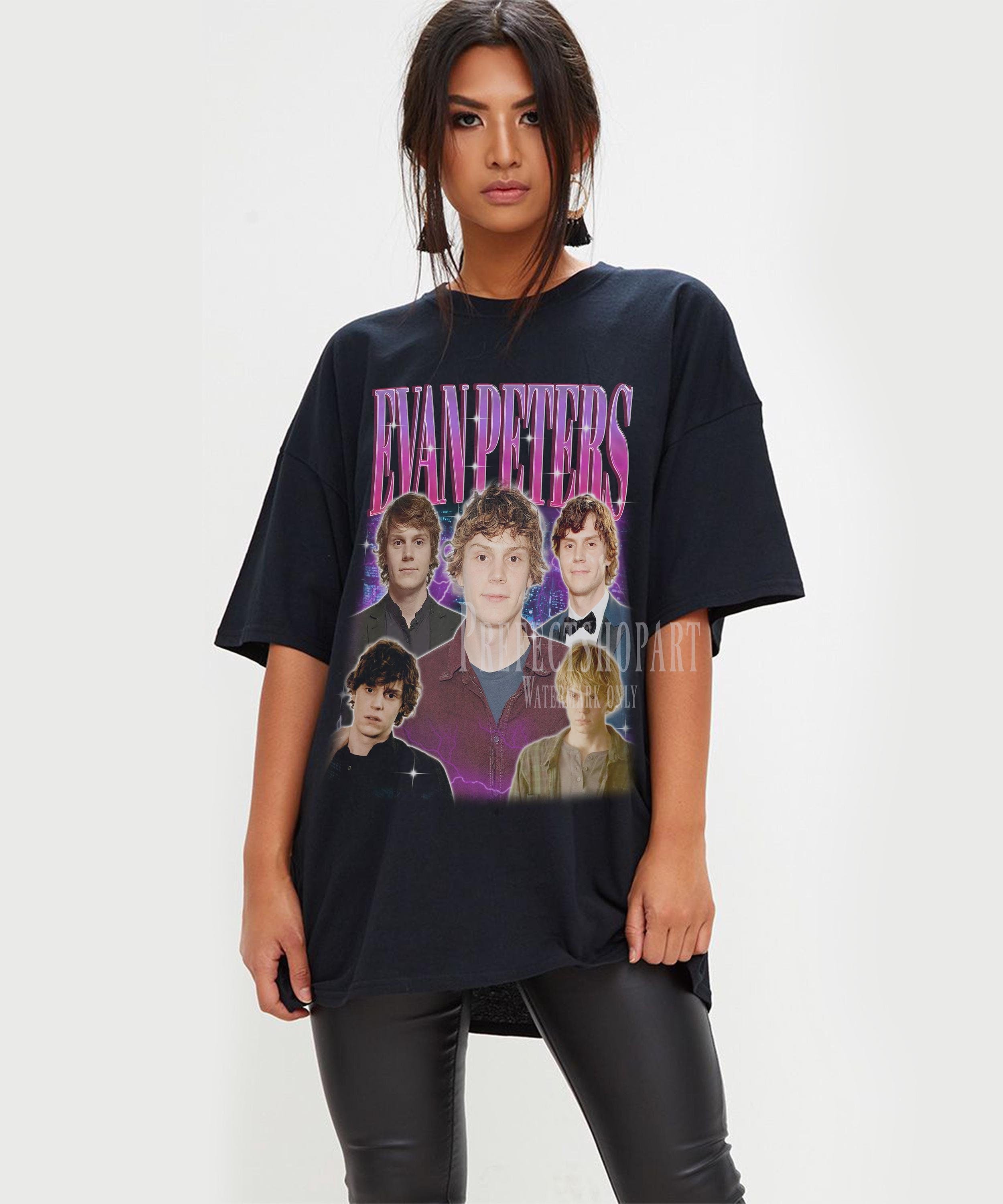 Evan Peters Shirt vintage graphic tee – The Matcha Tee