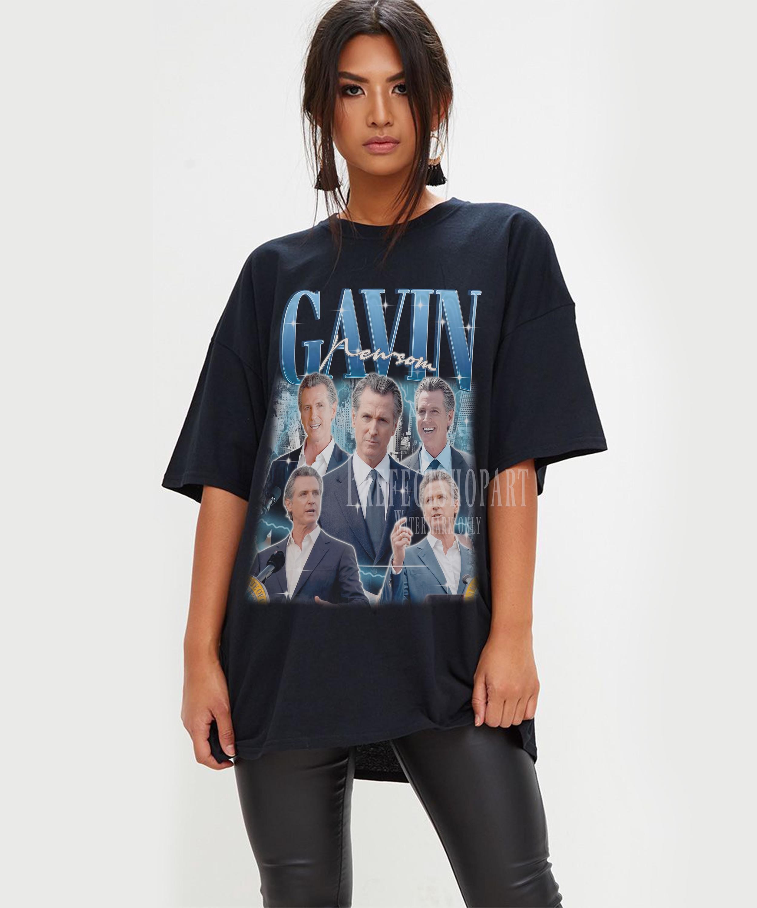 Gavin Newsom Vintage Shirt vintage graphic tee – The Matcha Tee