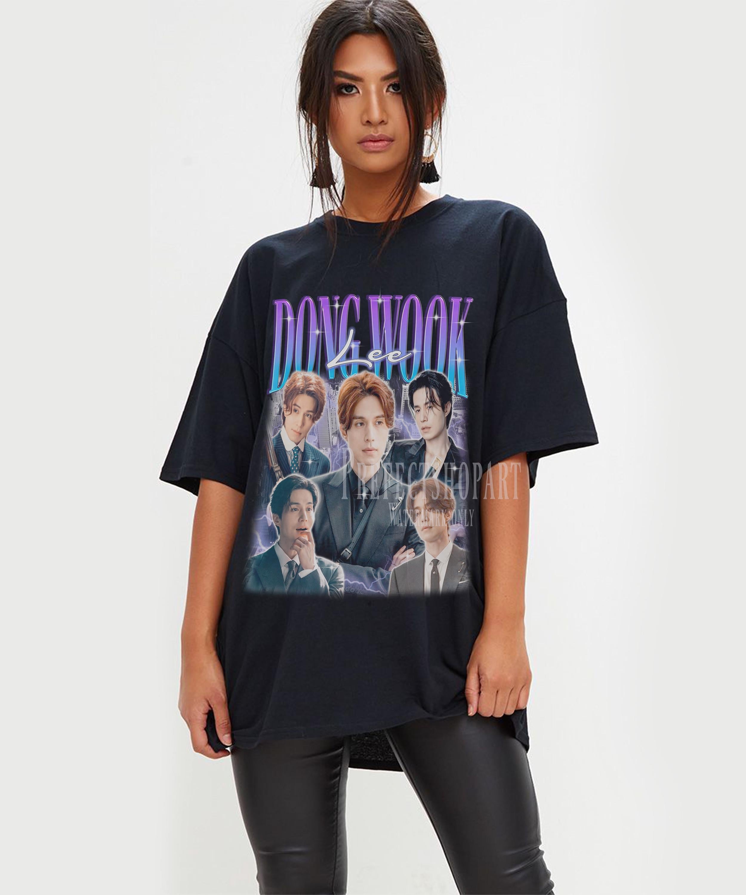 LEE DONGWOOK Retro T-shirt - Lee Dongwook Tee