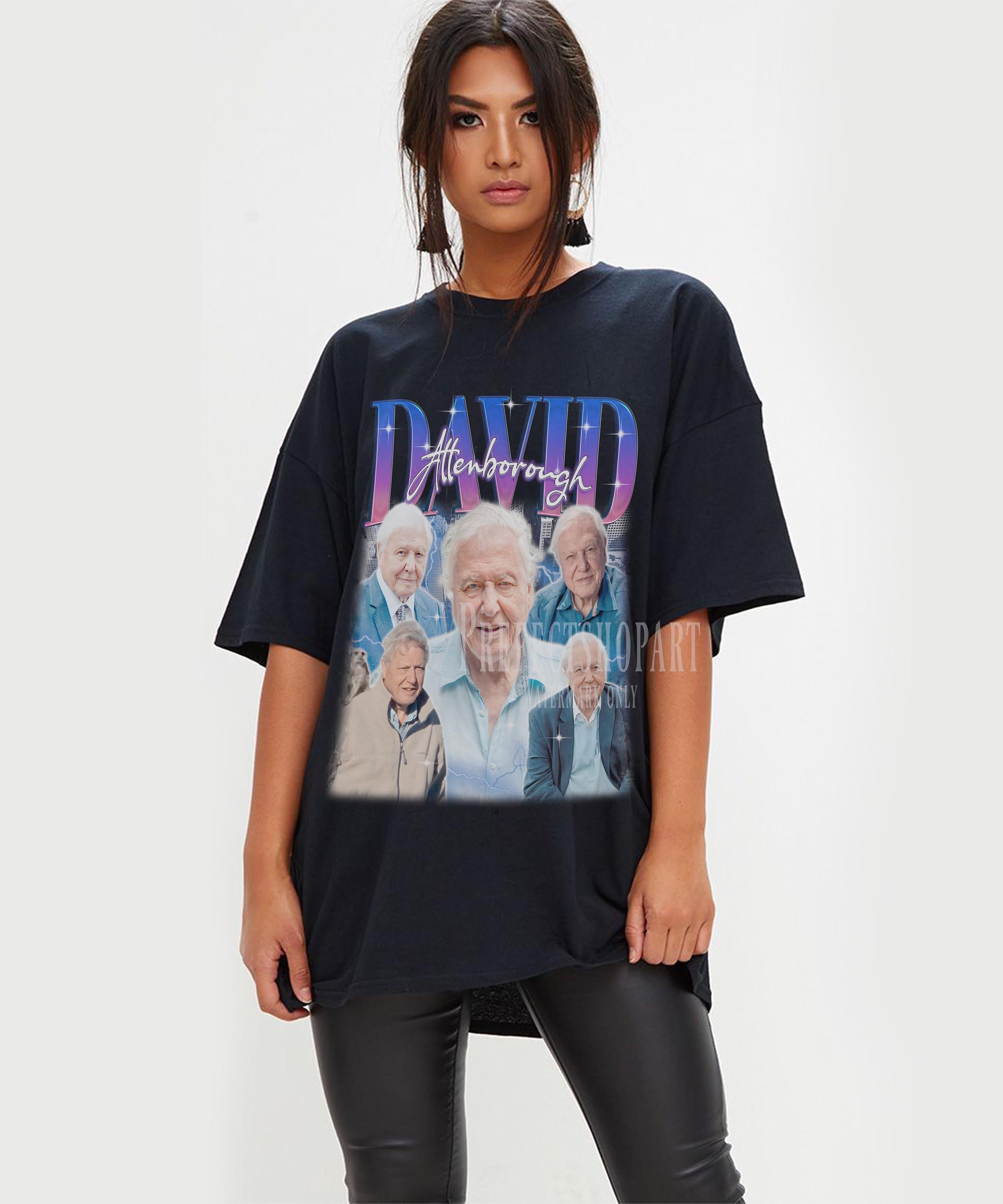 David Attenborough Shirt vintage graphic tee – The Matcha Tee