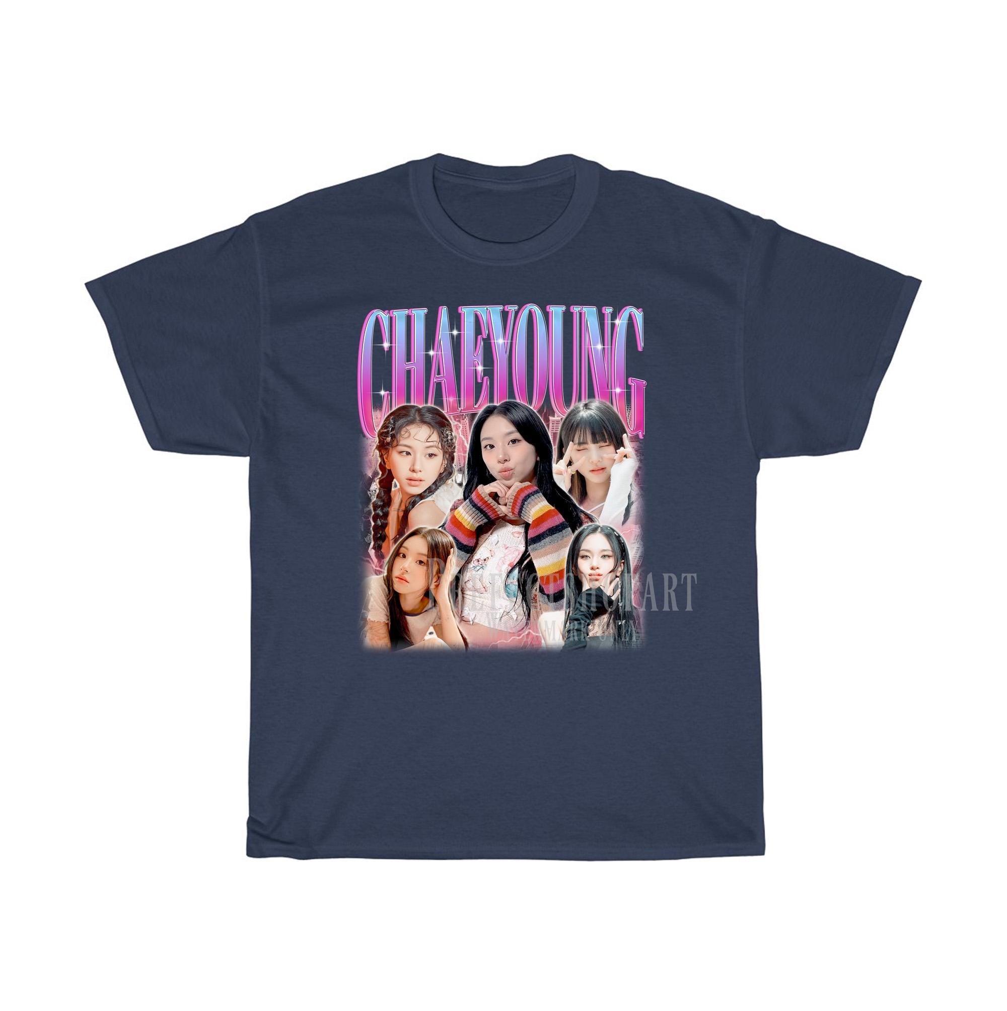 Chaeyoung Retro Shirt vintage graphic tee – view 3