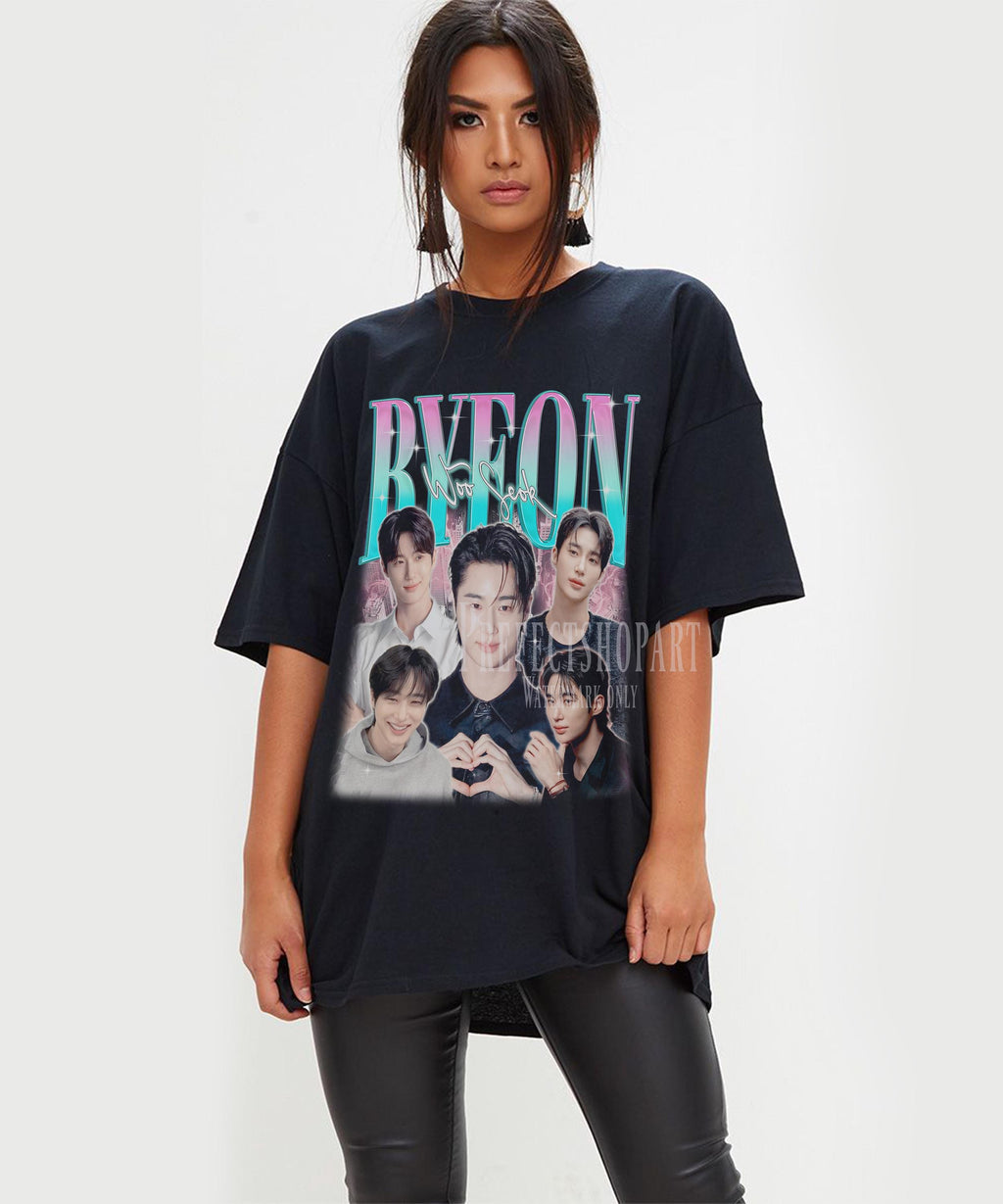 Byeon Woo Seok Shirt vintage graphic tee – The Matcha Tee