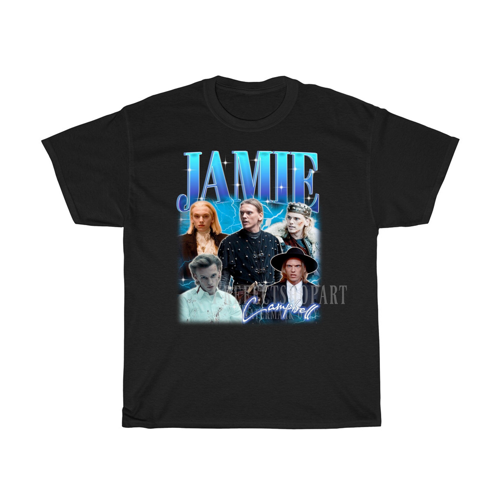 JAMIE CAMPBELL BOWER Retro T-shirt - Jamie Campbell Tee