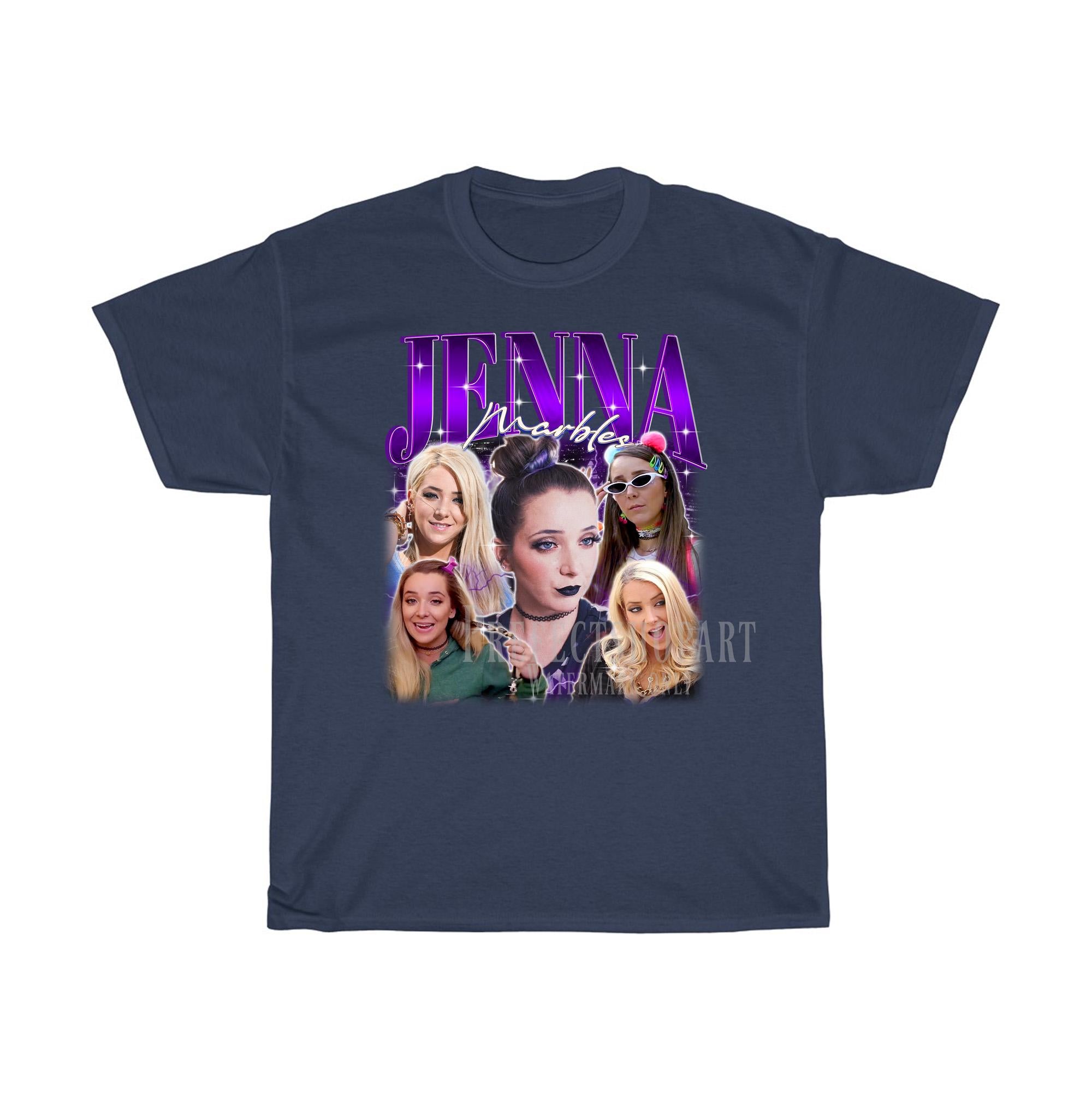 JENNA MARBLES Retro T-shirt - Jenna Marbles Homage Tees